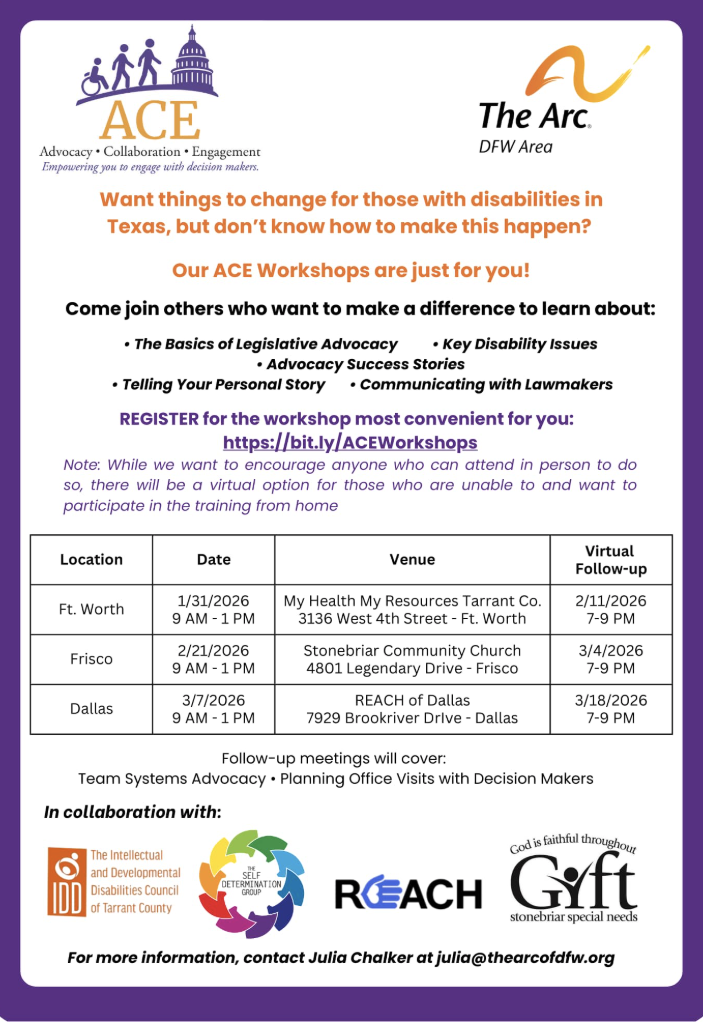 get trained &amp; advocate at local &amp; state levels 