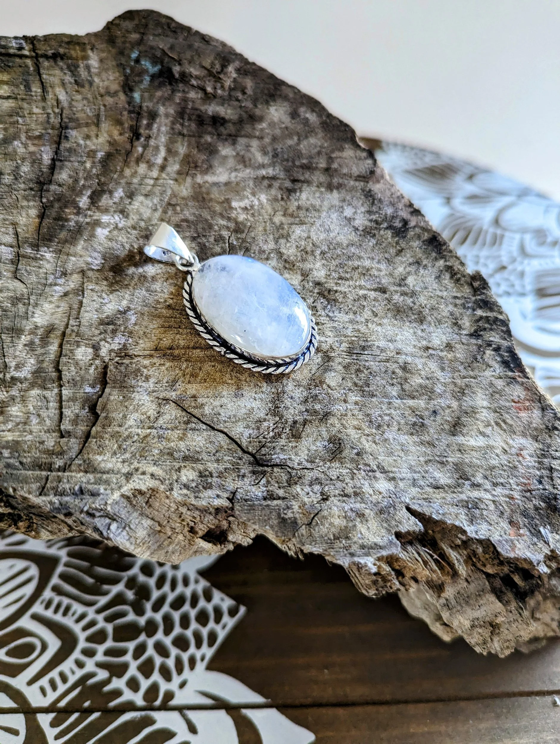 "Moonstone the Emotional Balance Stone"