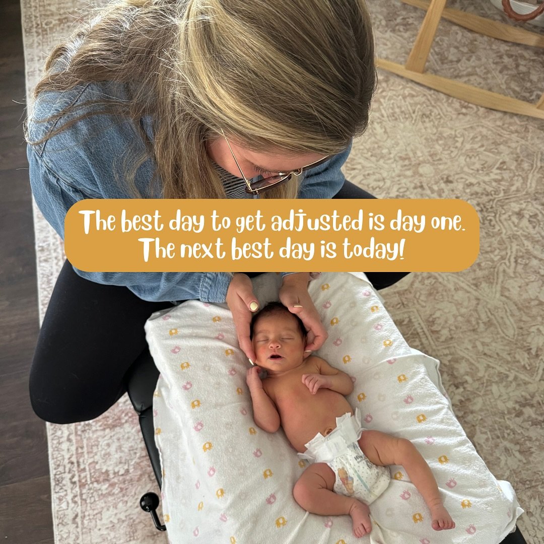 The best day to get adjusted is day one. The next best day is today! ☀️

Don&rsquo;t put off feeling better and living a healthier life. Whether you&rsquo;re starting your chiropractic journey for the very first time or coming back for some much need