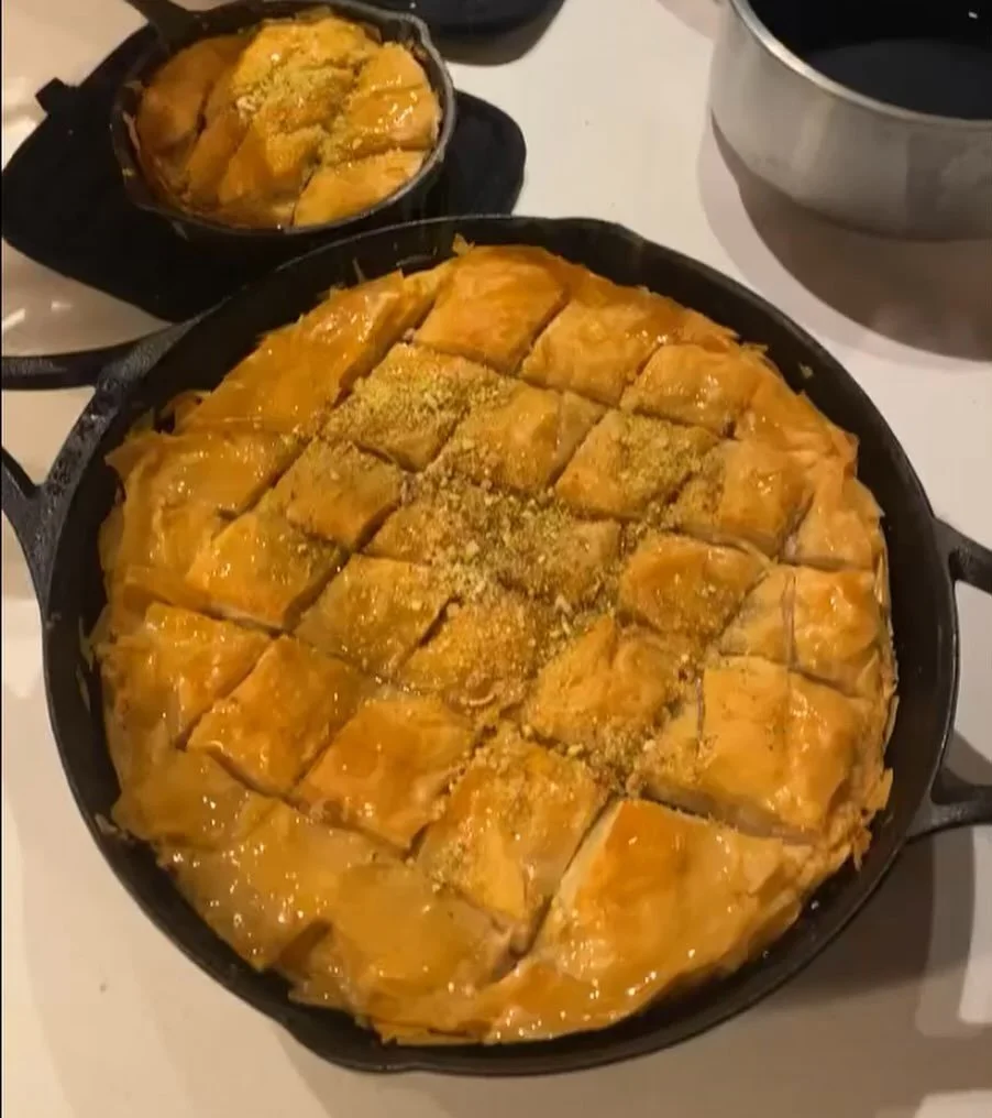 Embracing the sweet tradition of baking Baklava from &lsquo;The Language of Baklava&rsquo; by Diana Abu-Jaber. This memoir beautifully illustrates how family and connection are woven into every flaky layer. In our family, Baklava is more than a desse