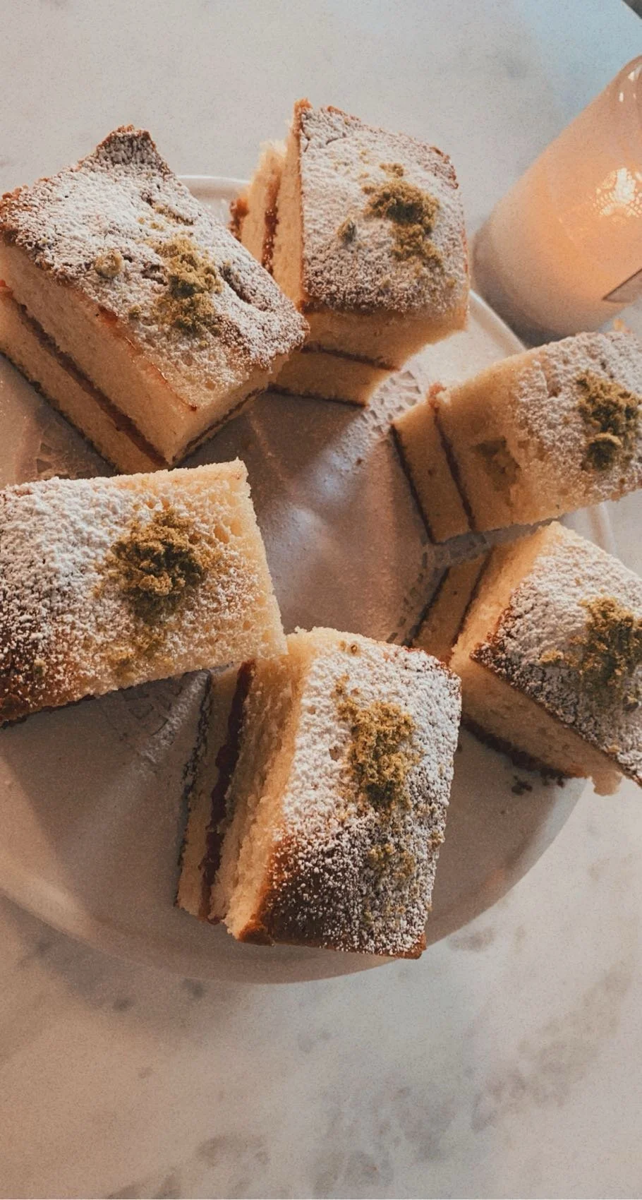 Afghan Victorian Sponge Cake