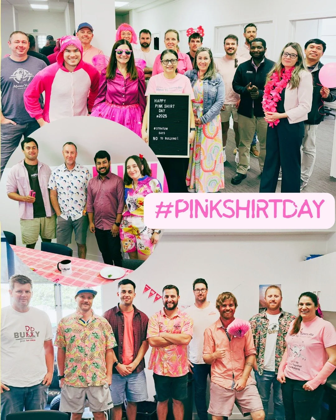 💖 Pink Power in Action! 💼👚

We say NO to bullying and YES to lifting each other up 💪✨

#PinkShirtDay #WorkplaceWellbeing #KindnessWins #StrongerTogether #pinkshirtdaynz
