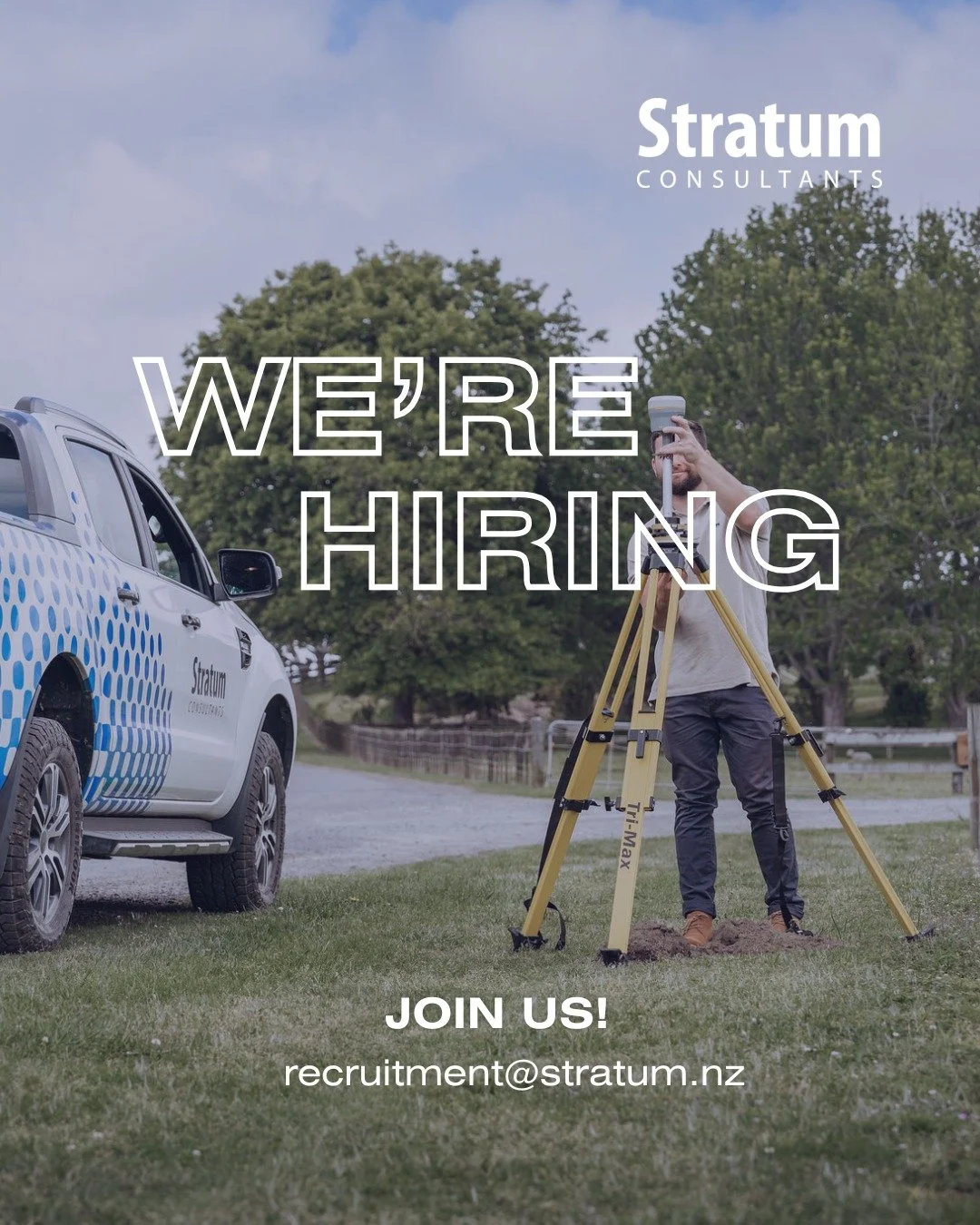We&rsquo;re hiring at Stratum 👋

We have two new opportunities;
🔹 Surveyor (Te Puke)
🔹 Structural Engineer (Tauranga)

Both roles are available as valued team members head overseas - one relocating with family to be closer to home, and another emb