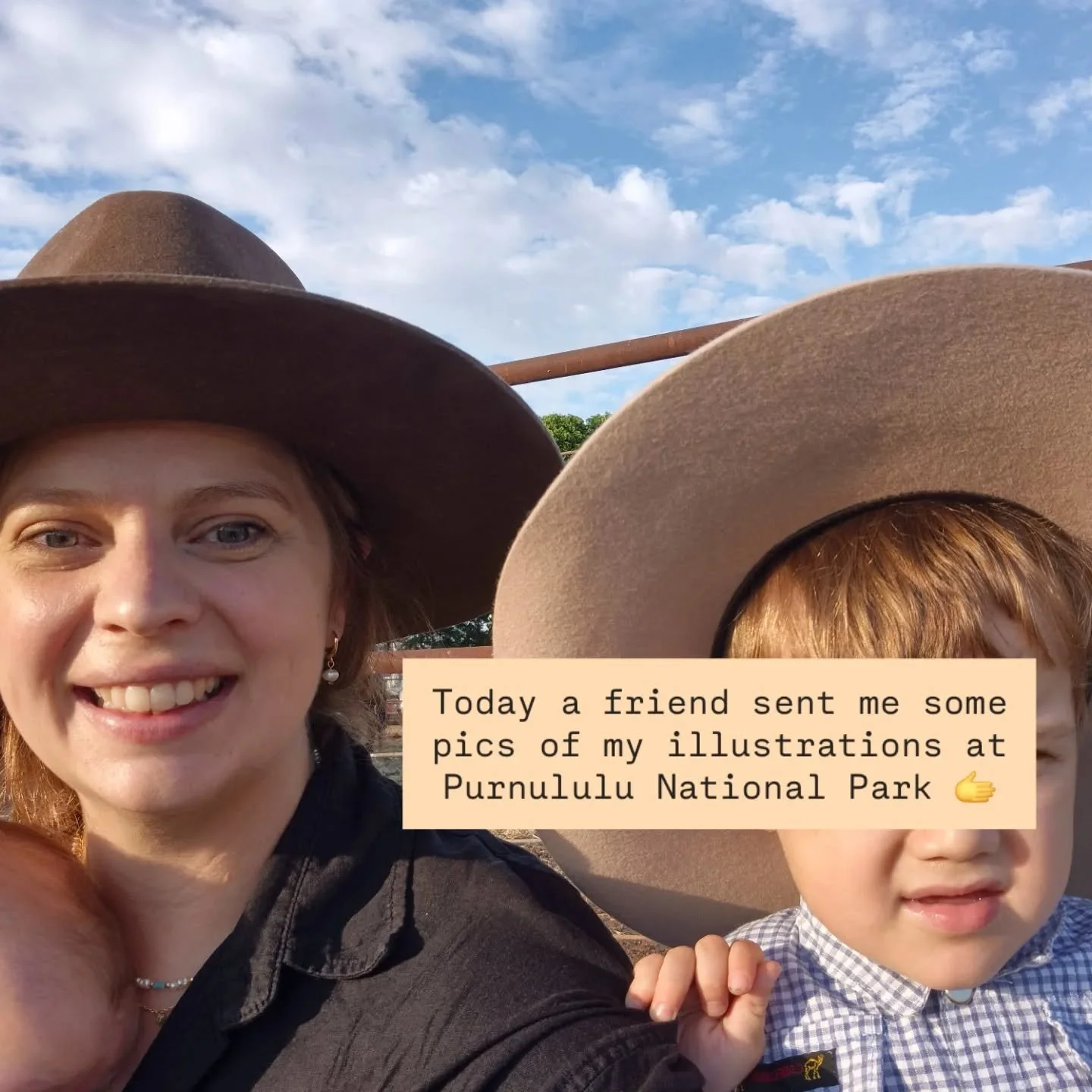 One day, I'll get back there with my little people and show them mamas drawings 🥰 but for now, I'm SO delighted when people send me pics from the park.

If you're heading there this season, please send some photos my way. You can spot my work around