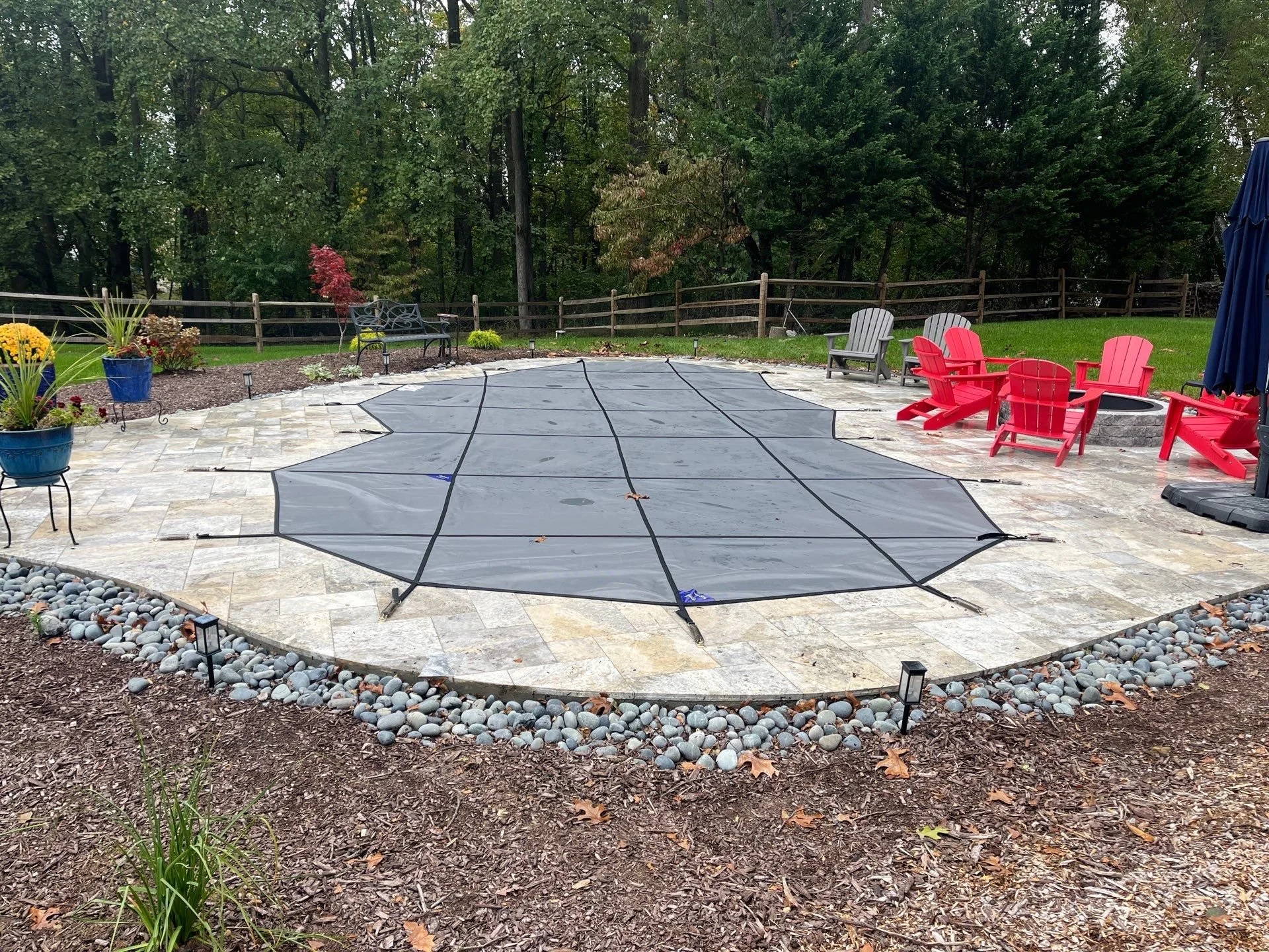 We also install custom covers!