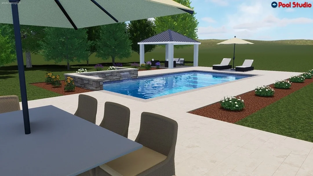 Spot the difference between these photos&hellip;
Contact @elysiumpools to make your dreams a reality!!

#poolbuilder #luxurylifestyle #pooldesigns #md #poolinspo #smallbusiness #endlessummer #custompools #poolbuilder #beforeandafter #outdoorliving #b