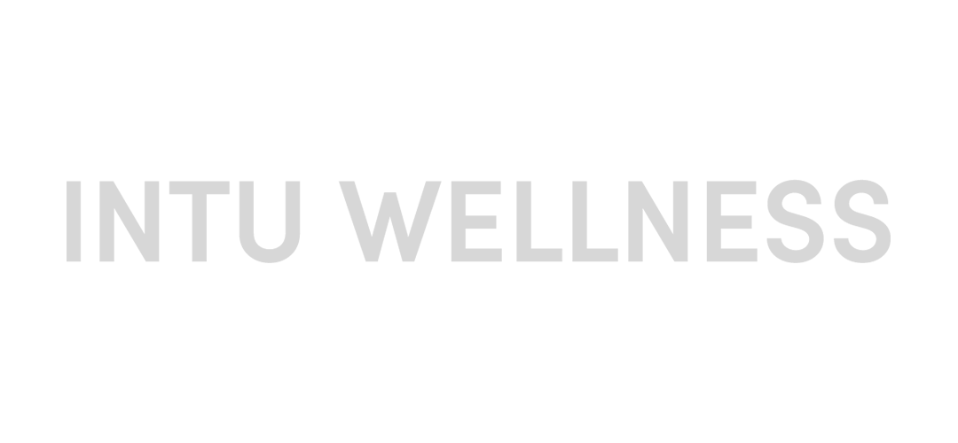 Text reading 'INTU WELLNESS' on a black background.