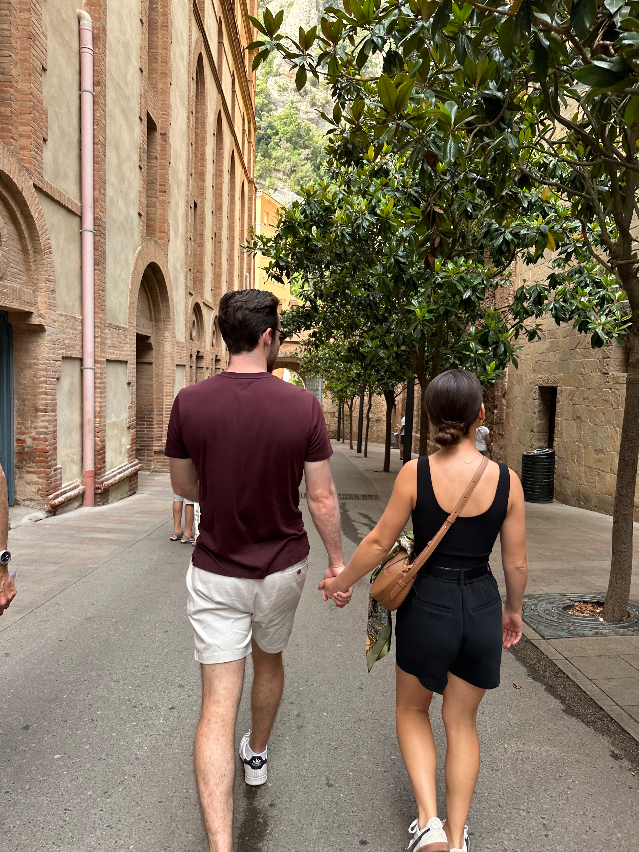 DeLane and Dominic in Montserrat, Spain