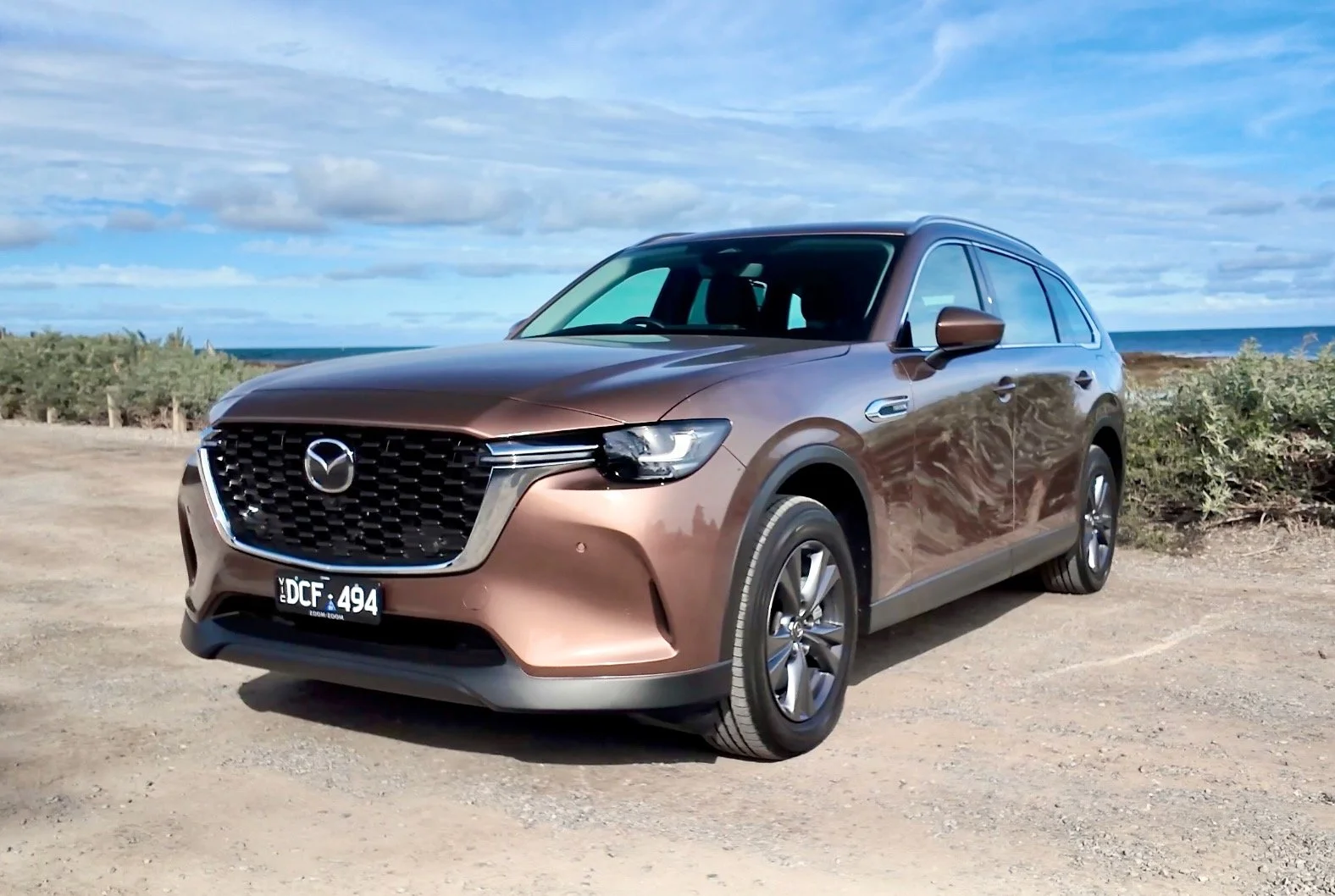 2025 Mazda CX-80 family review: Coming Soon