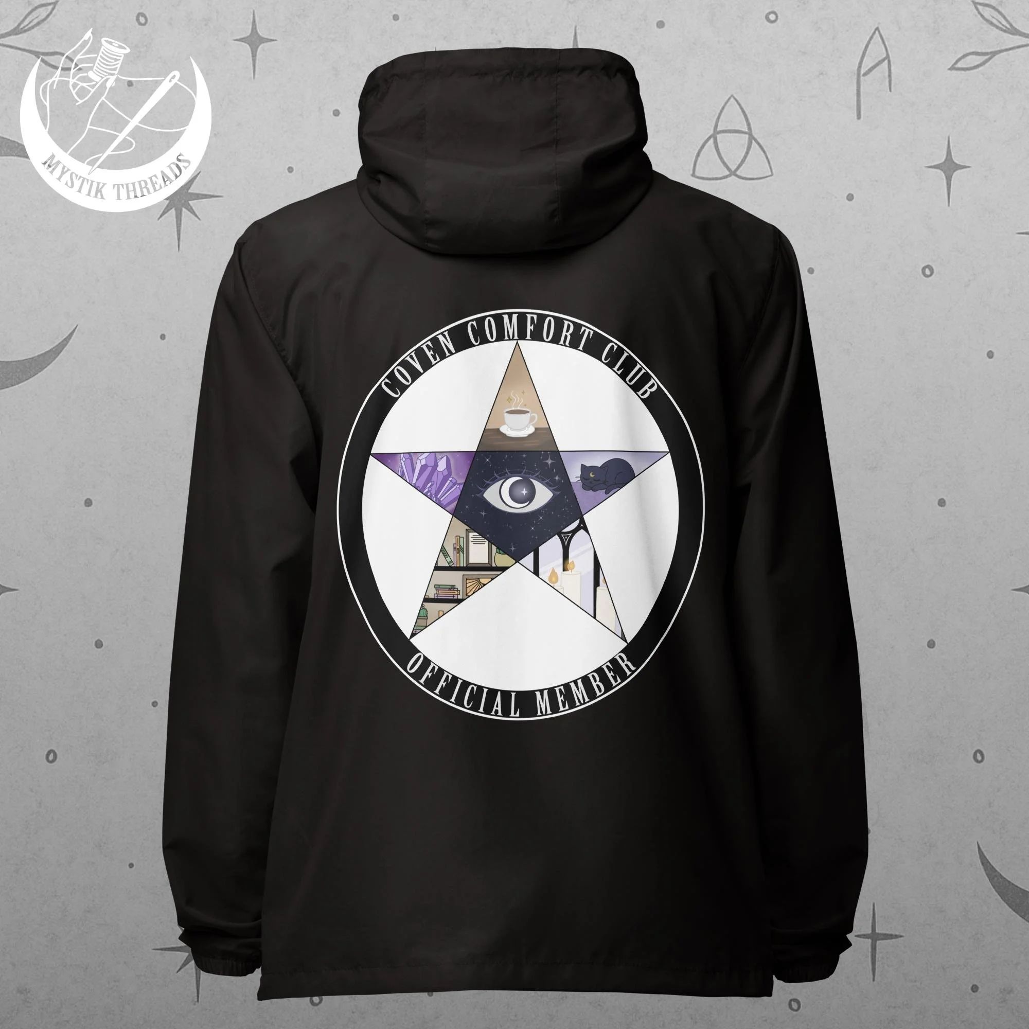 Coven Comfort Club Windbreaker