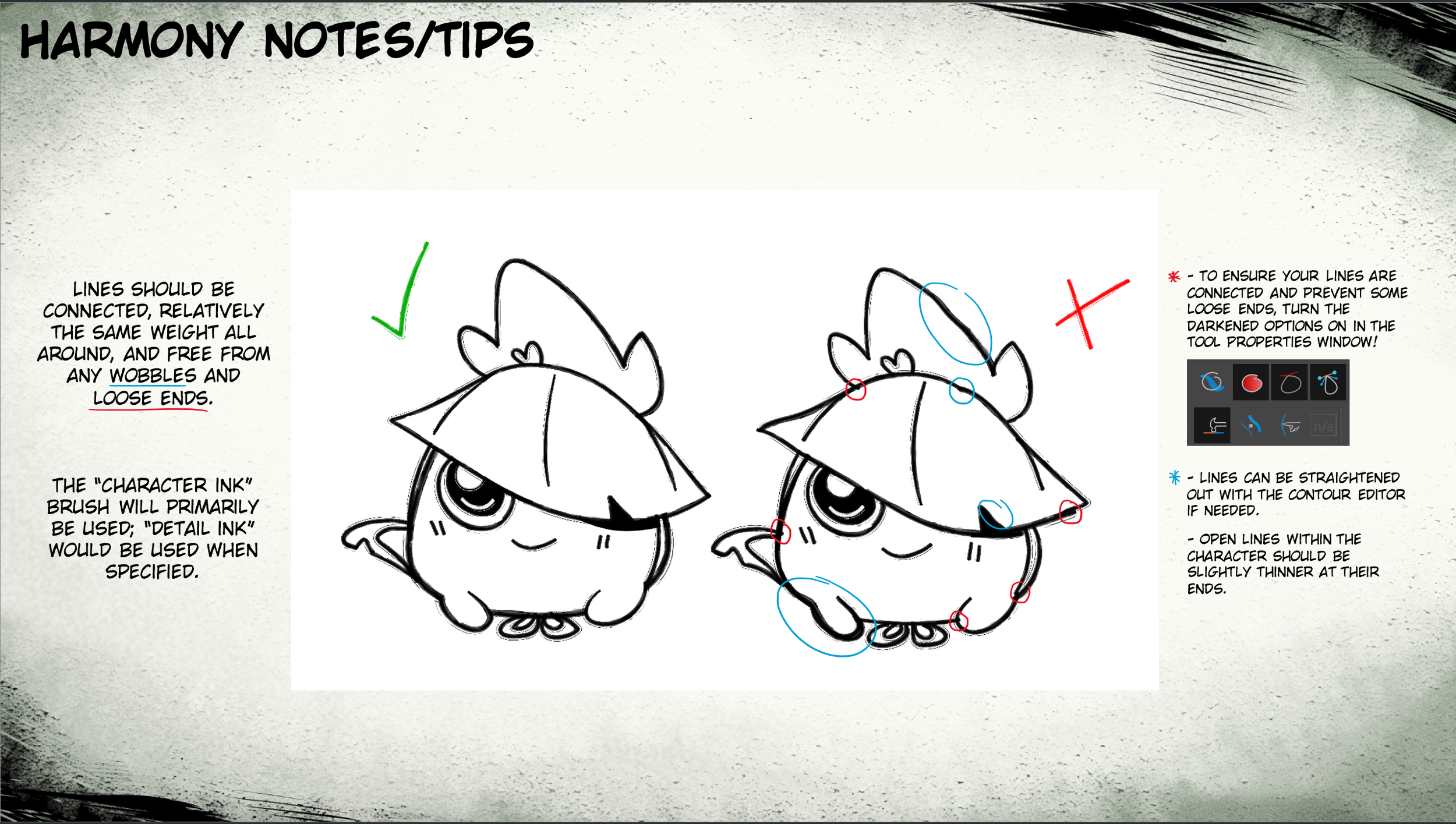 Harmony Tips: spots I wanted people looking out for when cleaning up, and how they can be avoided!