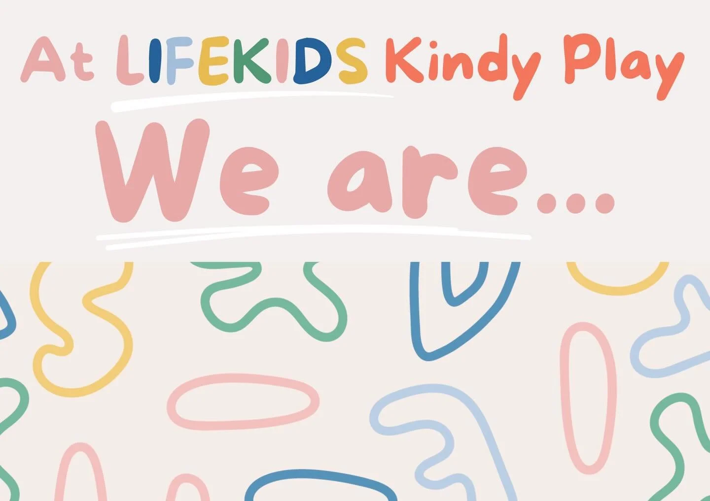 At LifeKids Kindy Play we are caring, curious, creative, loving, brave &amp; playful 💛
We&rsquo;re all about creating a safe and welcoming space where little hearts feel known, valued and loved. A place where children can explore freely, ask questio