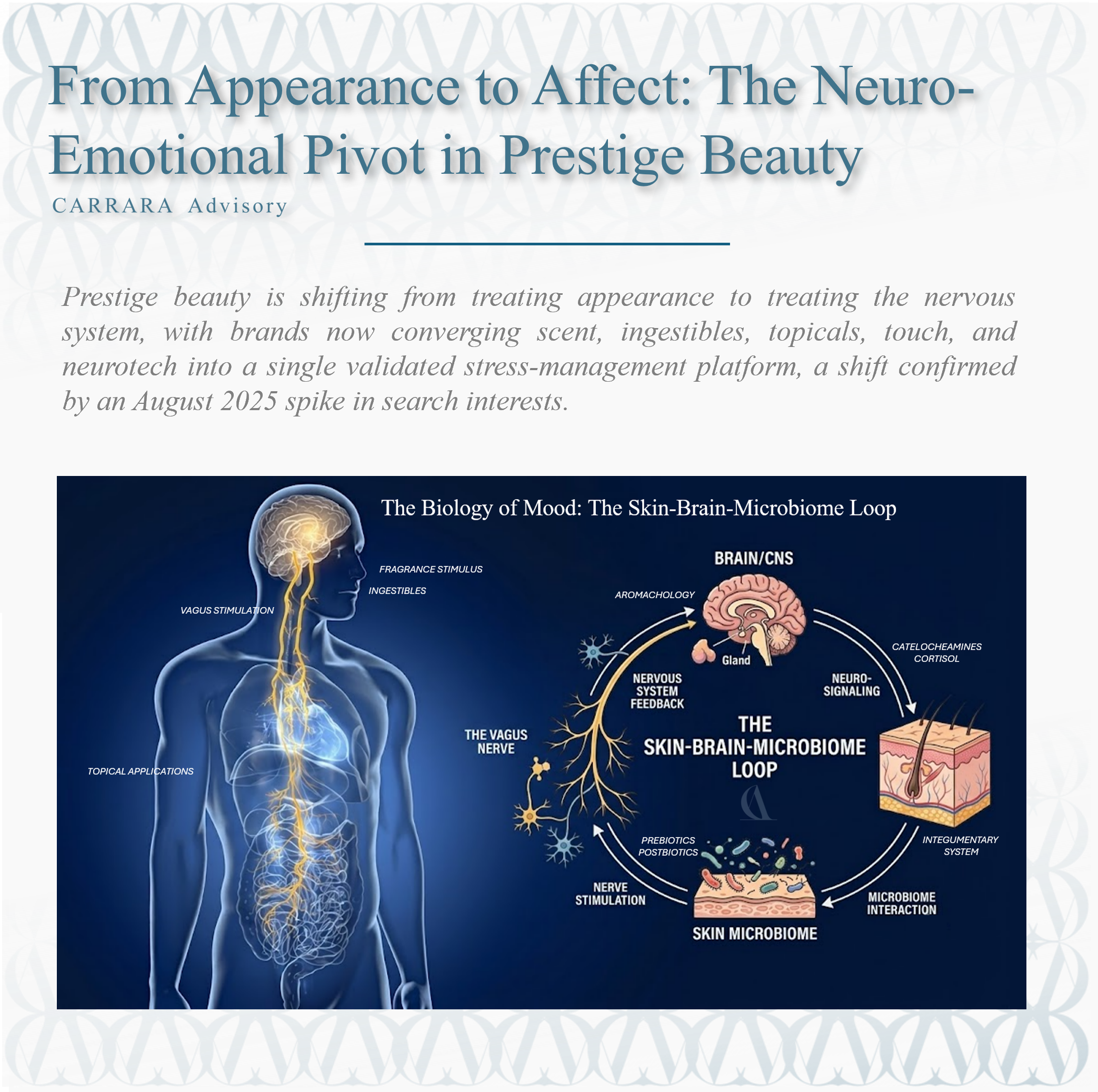 From Appearance to Affect: The Neuro-Emotional Pivot in Prestige Beauty