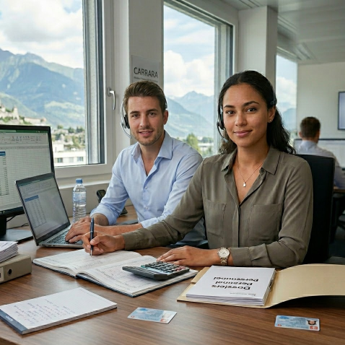 Finance and HR people