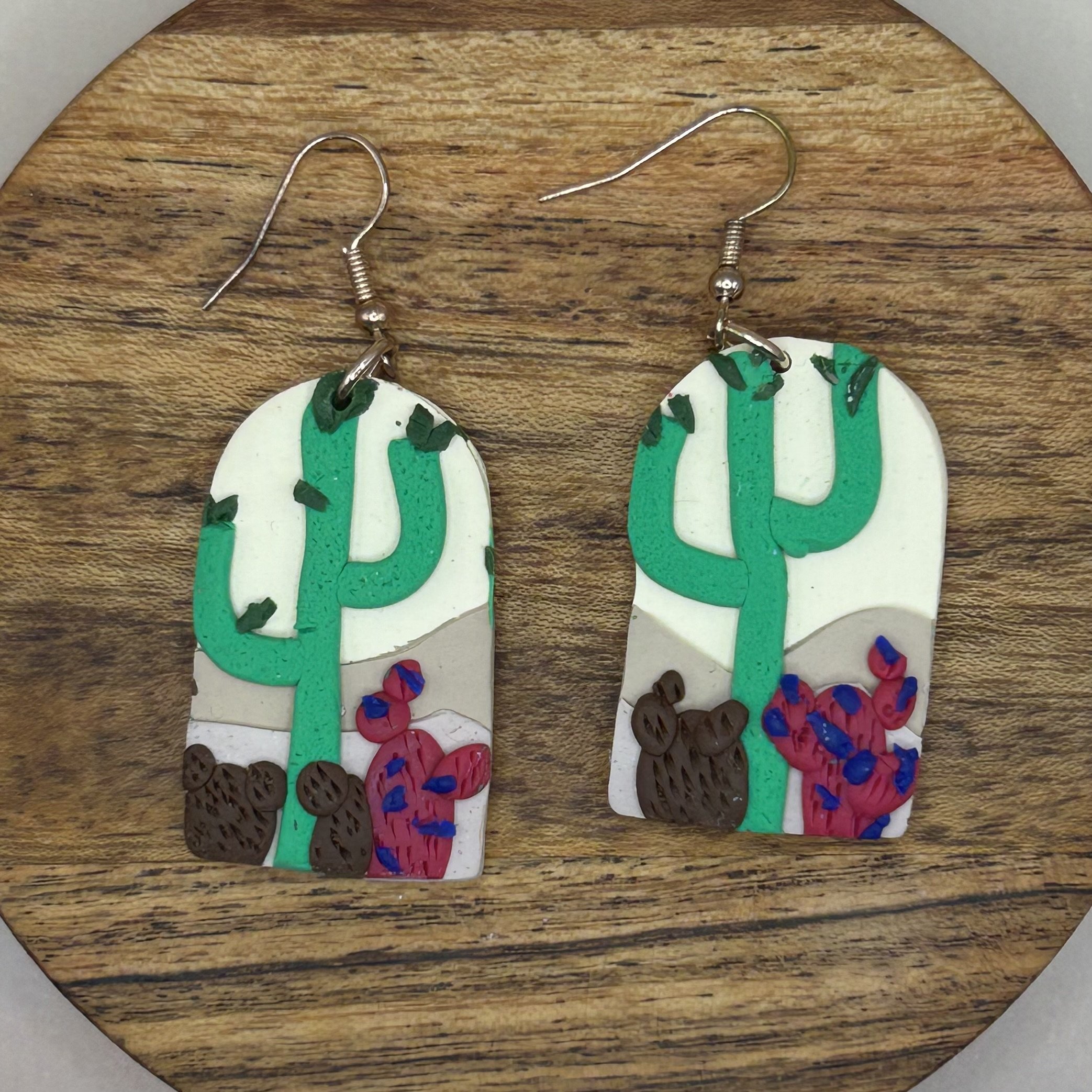 Cactus Earrings