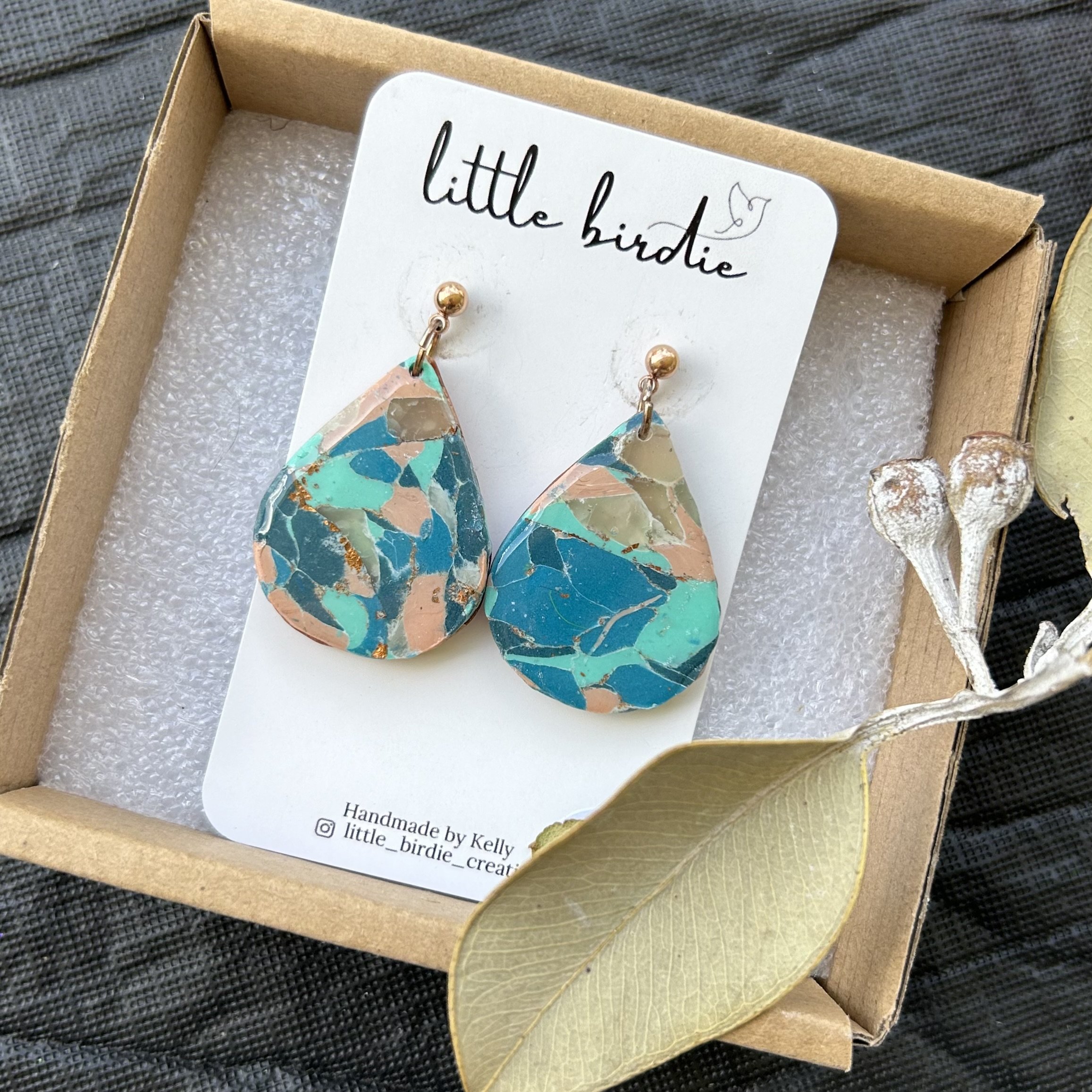Marble Teardrops