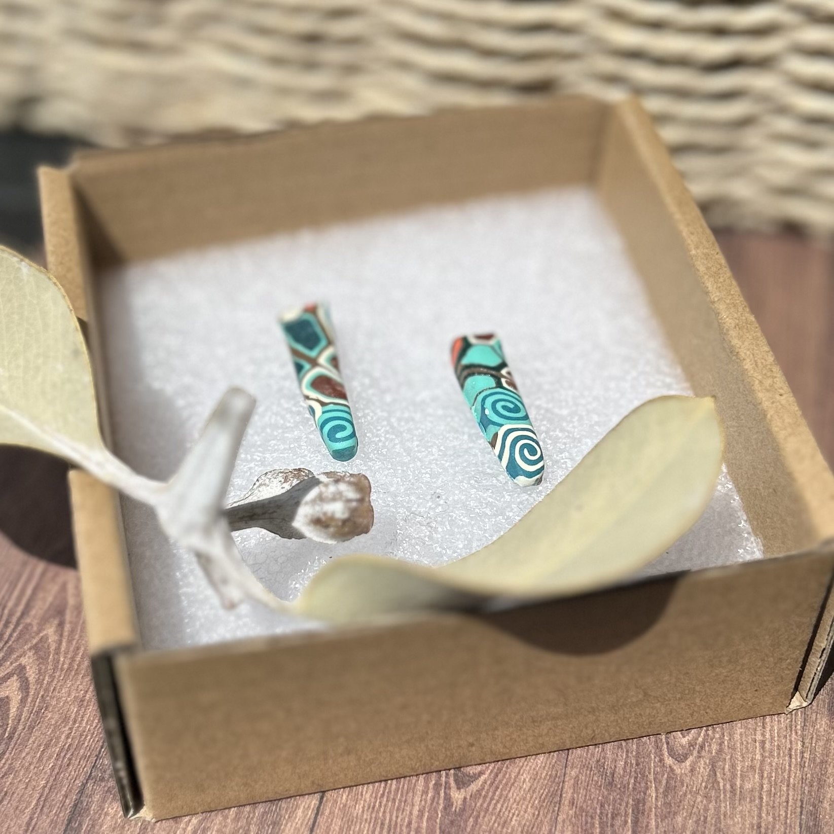 River Flair Studs