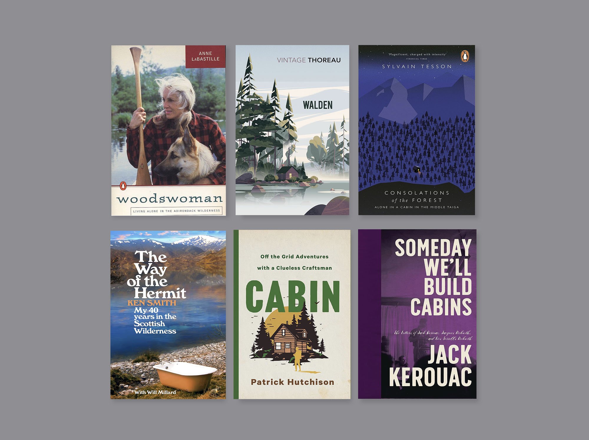 Six Favourite Books: Alone in a Cabin