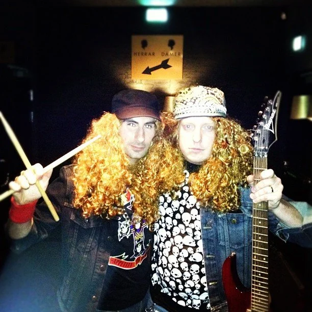 Stephan och Markus rockar loss!