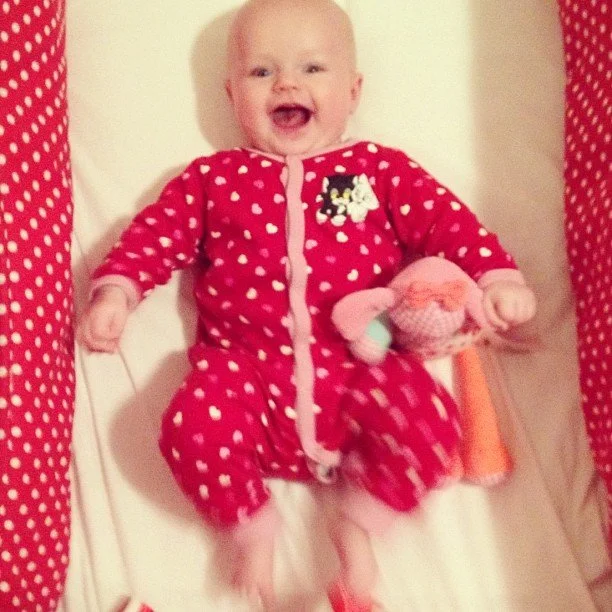 Fröken vill inte sova.