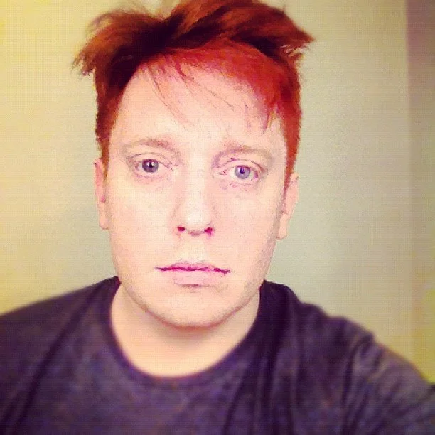 Mitt håååår! Nyvaken. Jag sov lite efter morgonträningen.