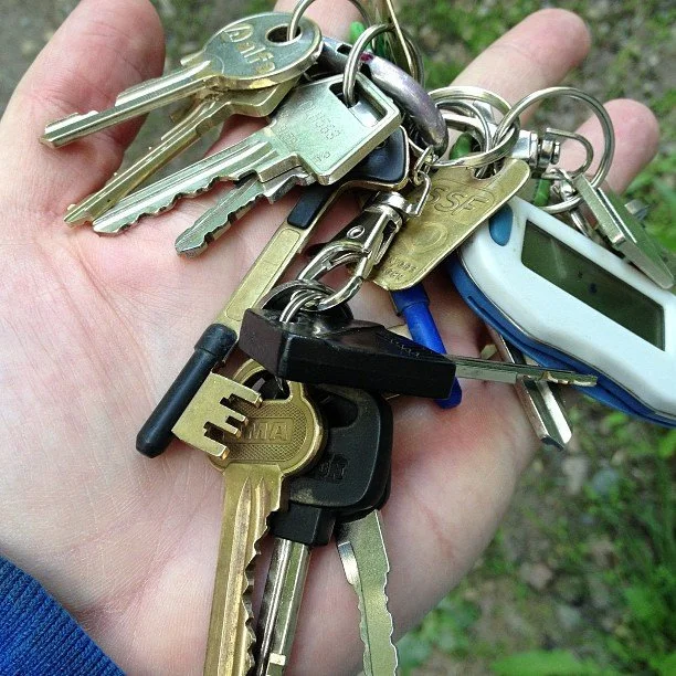 Inte bara programledare. Jag är vaktmästare också.