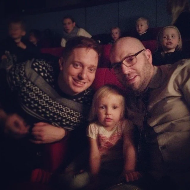 Biomys med @cabinstreet & Lisen (som va sjukt grym på att biografa). Premiär av #emilochida Sköj!