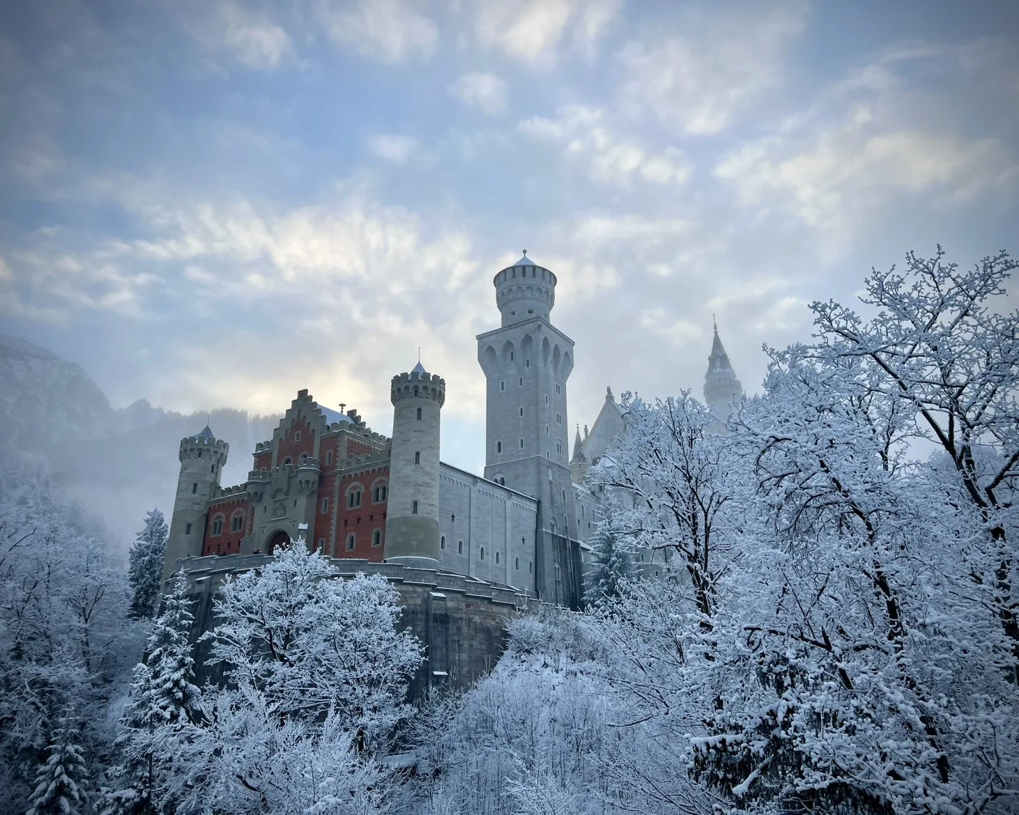 A winter visit to an iconic German castle that served as inspiration for Walt Disney