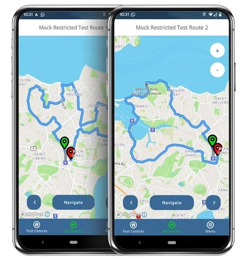 choose a test route