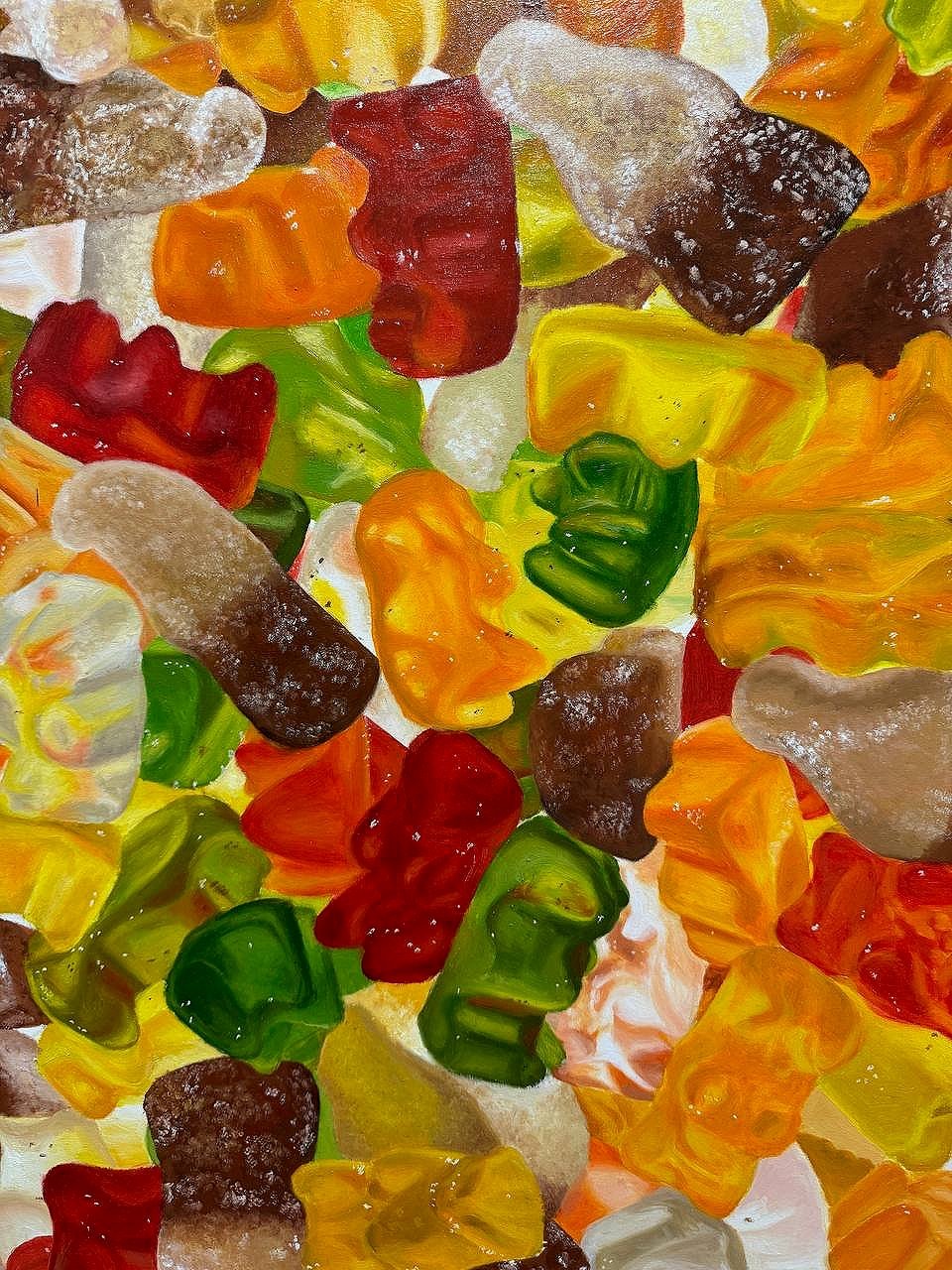 Caramelle gommose di vari colori e sapori