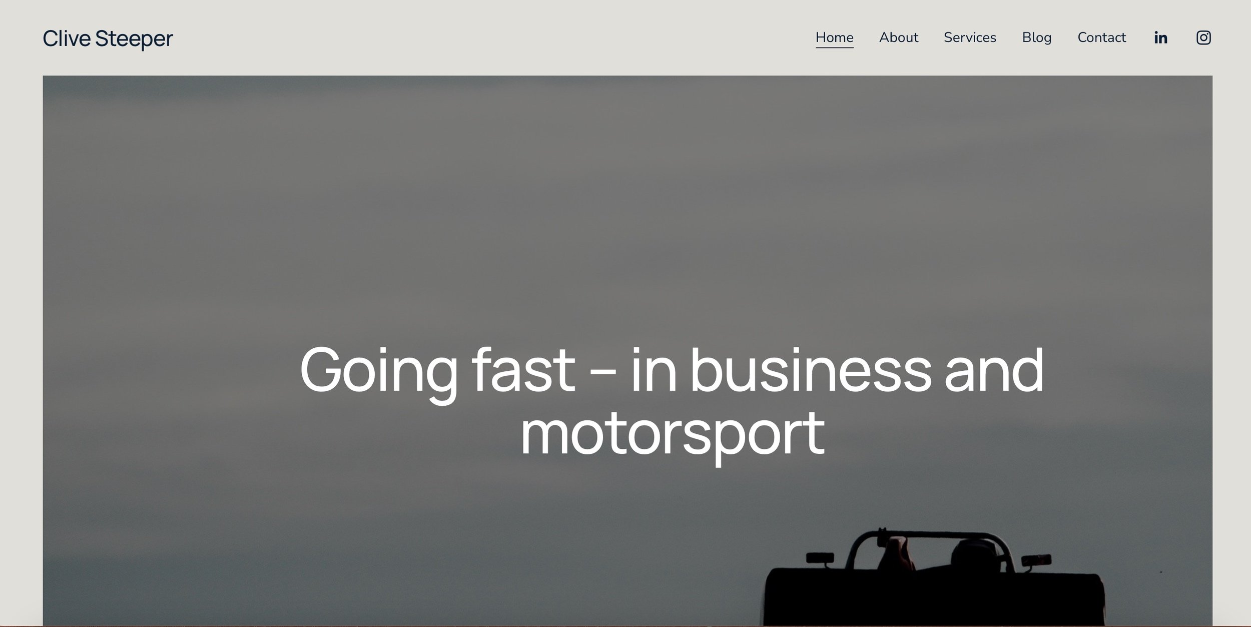 Launch of new website