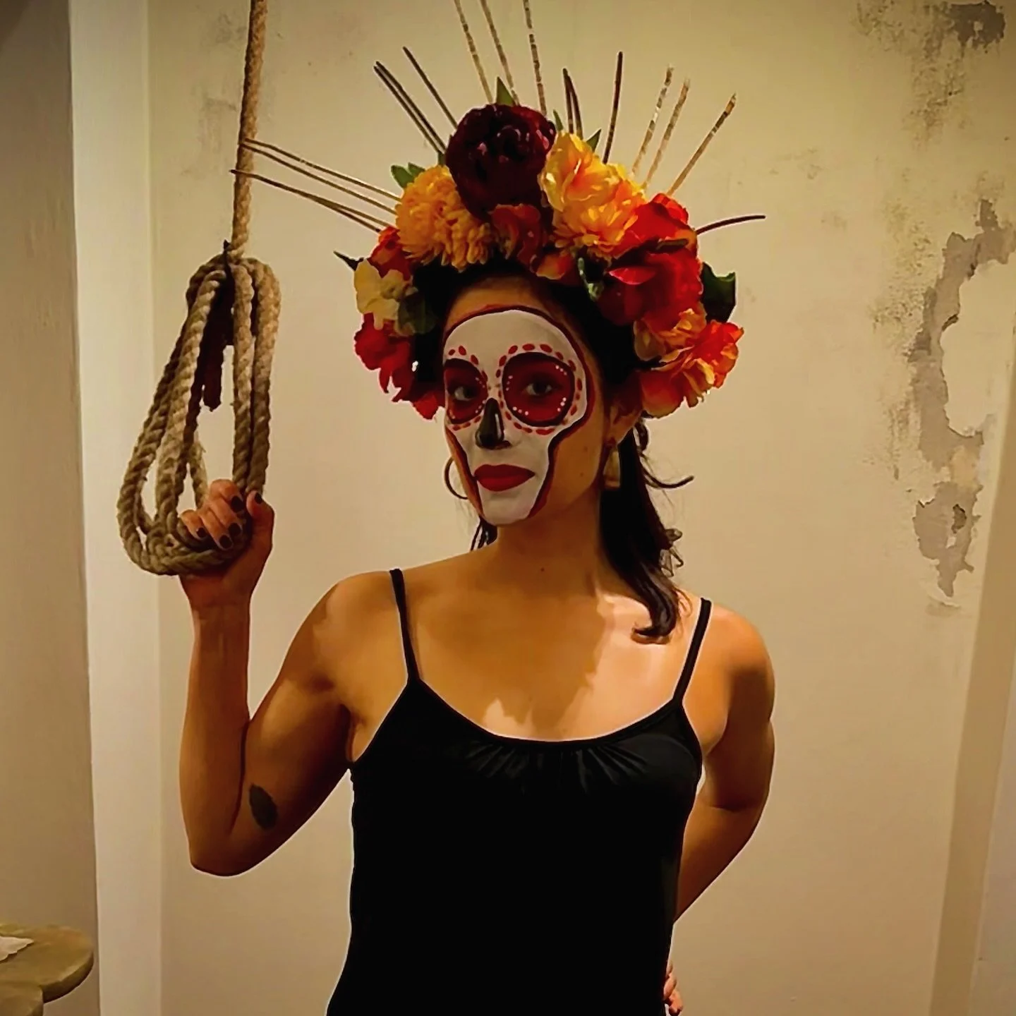 D&iacute;a de Muertos holds a very special place in my heart.

In Mexican culture, this celebration is is a luminous act of memory. A bridge between worlds.

Wearing the calavera today is a symbol of that connection; a reminder that beauty can be fou