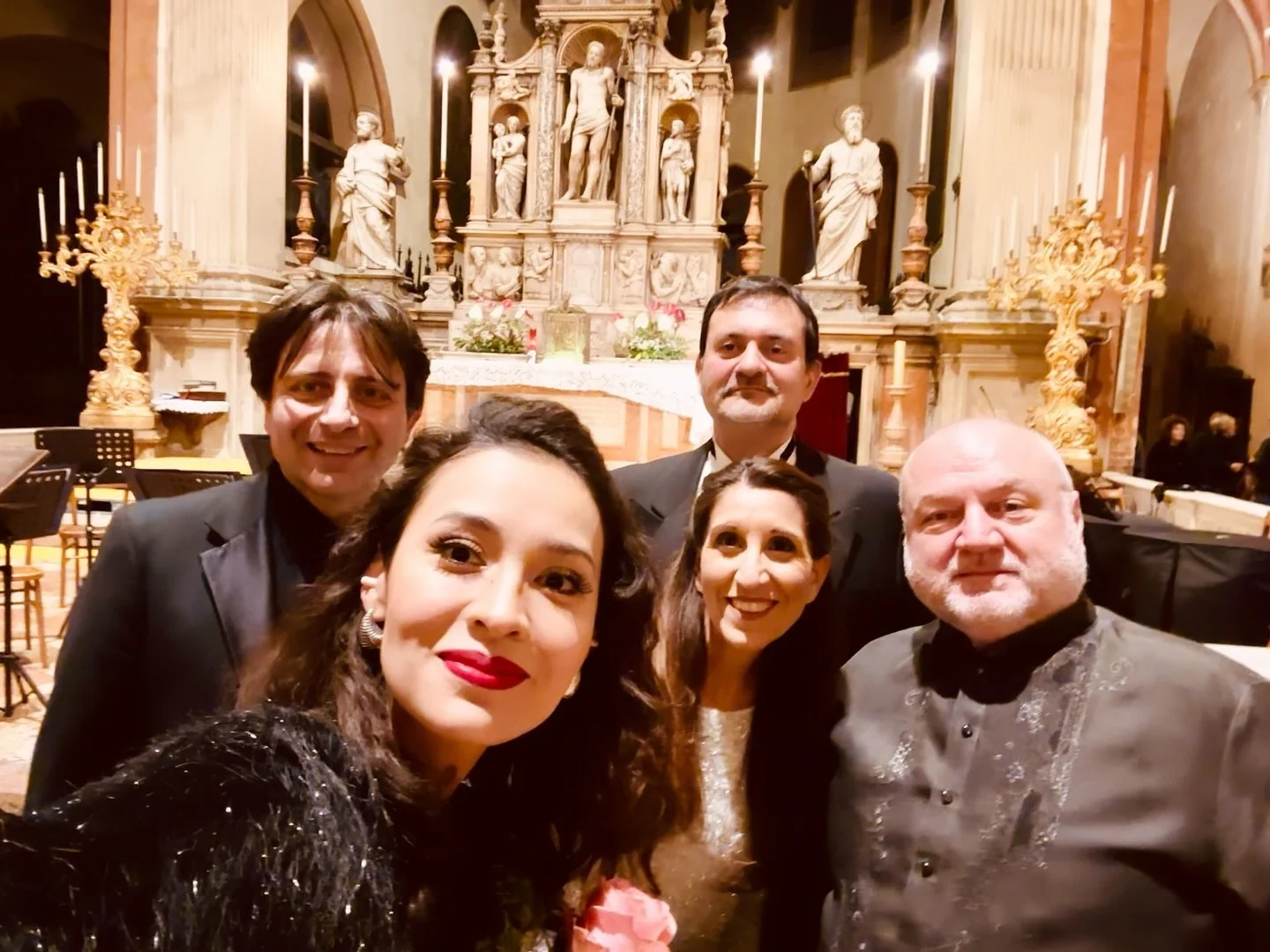 An unforgettable evening of music and art at the historic Chiesa di Santa Maria dei Servi in Bologna 
🎶✨ Surrounded by the timeless beauty of medieval and renaissance art, a (restored) Cimabue 🤩 and centuries of history, it&rsquo;s always a privile