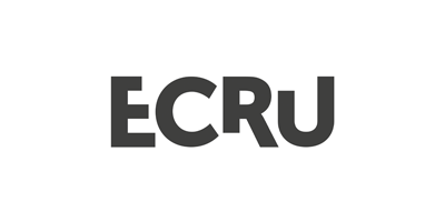 Black text spelling 'ECRU' with the word 'ERFGEOD' underneath.