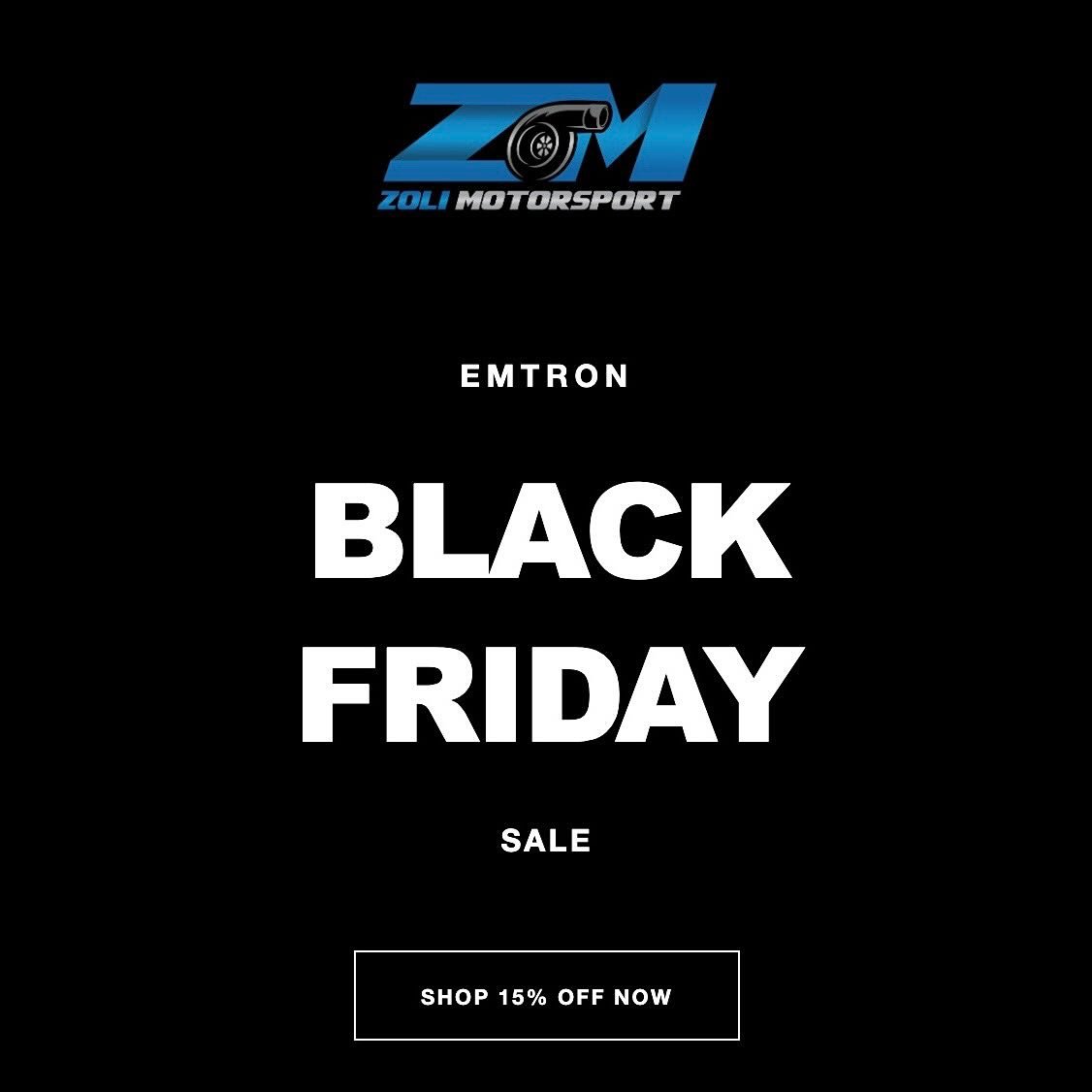 Emtron Black Friday sale is on! Head to our website for 15% off, and as always free standard shipping Aus wide!!! 

If it&rsquo;s not listed on the website please email us for a special quote. Remember it&rsquo;s the entire Emtron range. 

Talk soon.