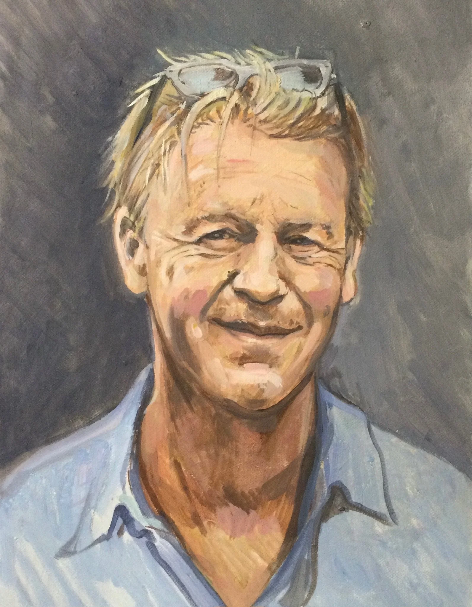 James, 30 x 40cm, Oil on Canvas