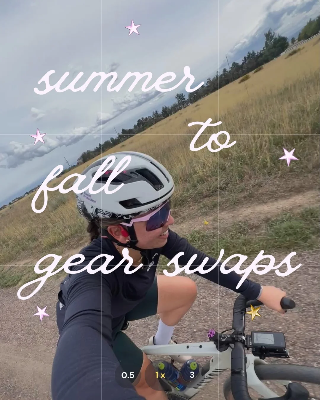 happy october 1 👻🍂 we can&rsquo;t pretend it&rsquo;s still summer so here&rsquo;s what we&rsquo;re swapping to keep riding!

kit becomes a big puzzle in fall weather but there are some secrets to making it work!!

&bull; i am always turning to tran