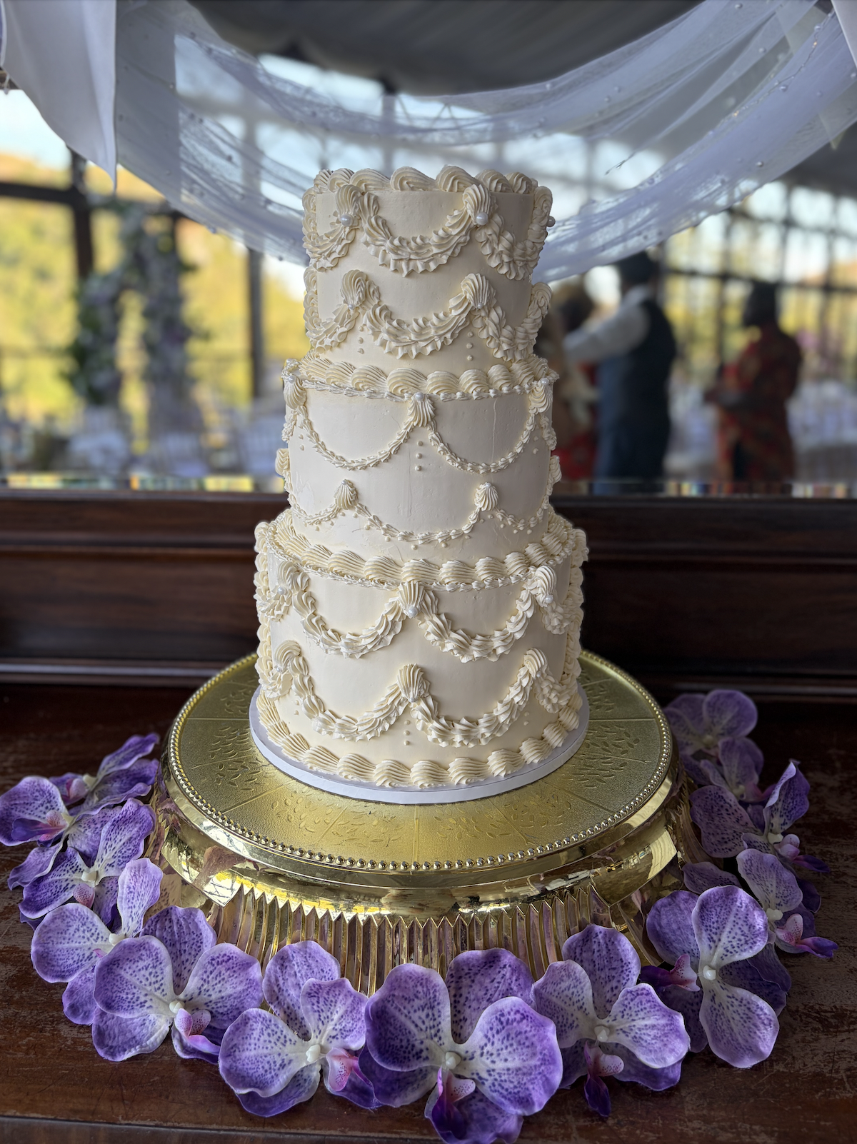 Vintage three tier cake