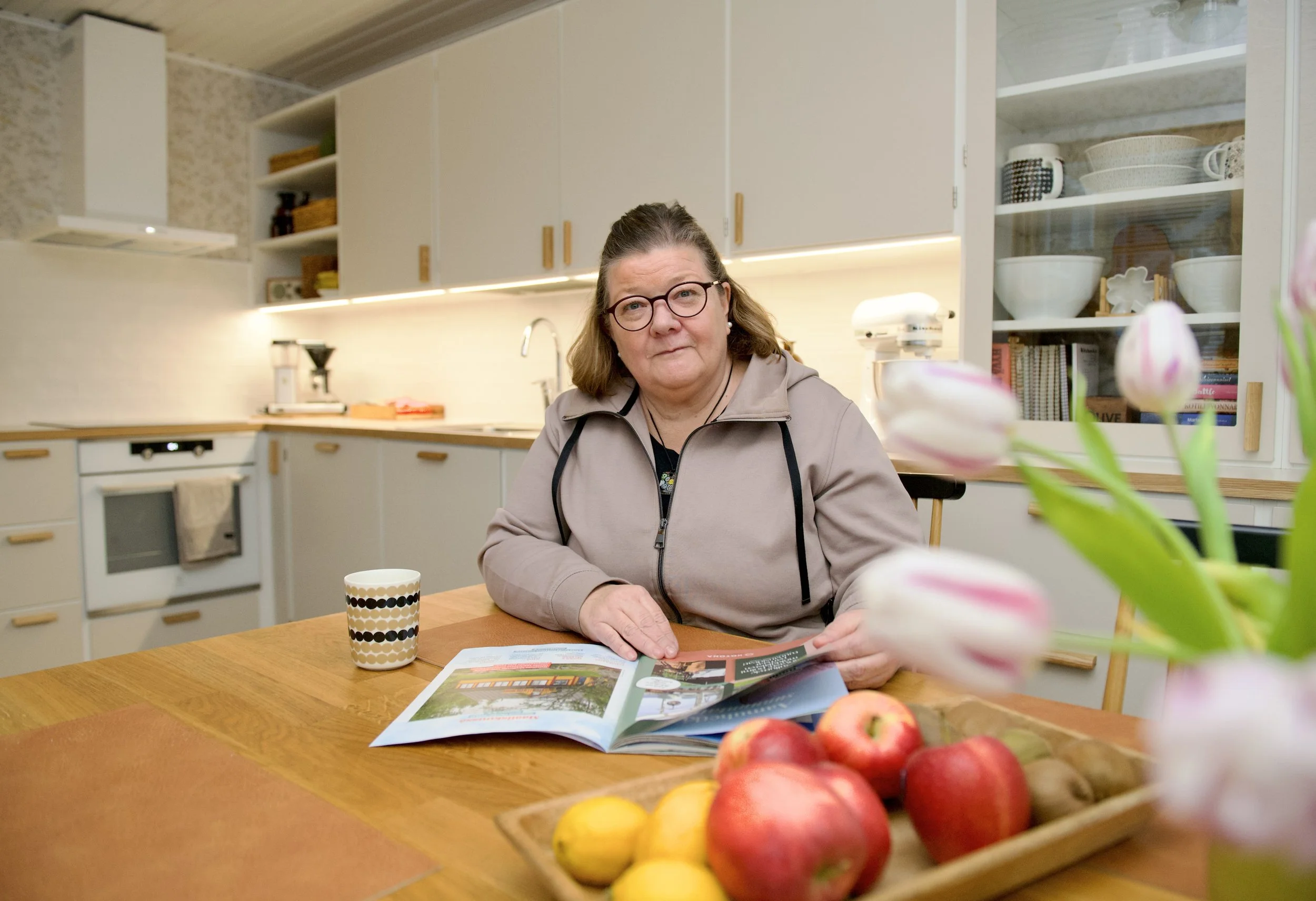 Onni asuu Onnelan uudessa keittiössä