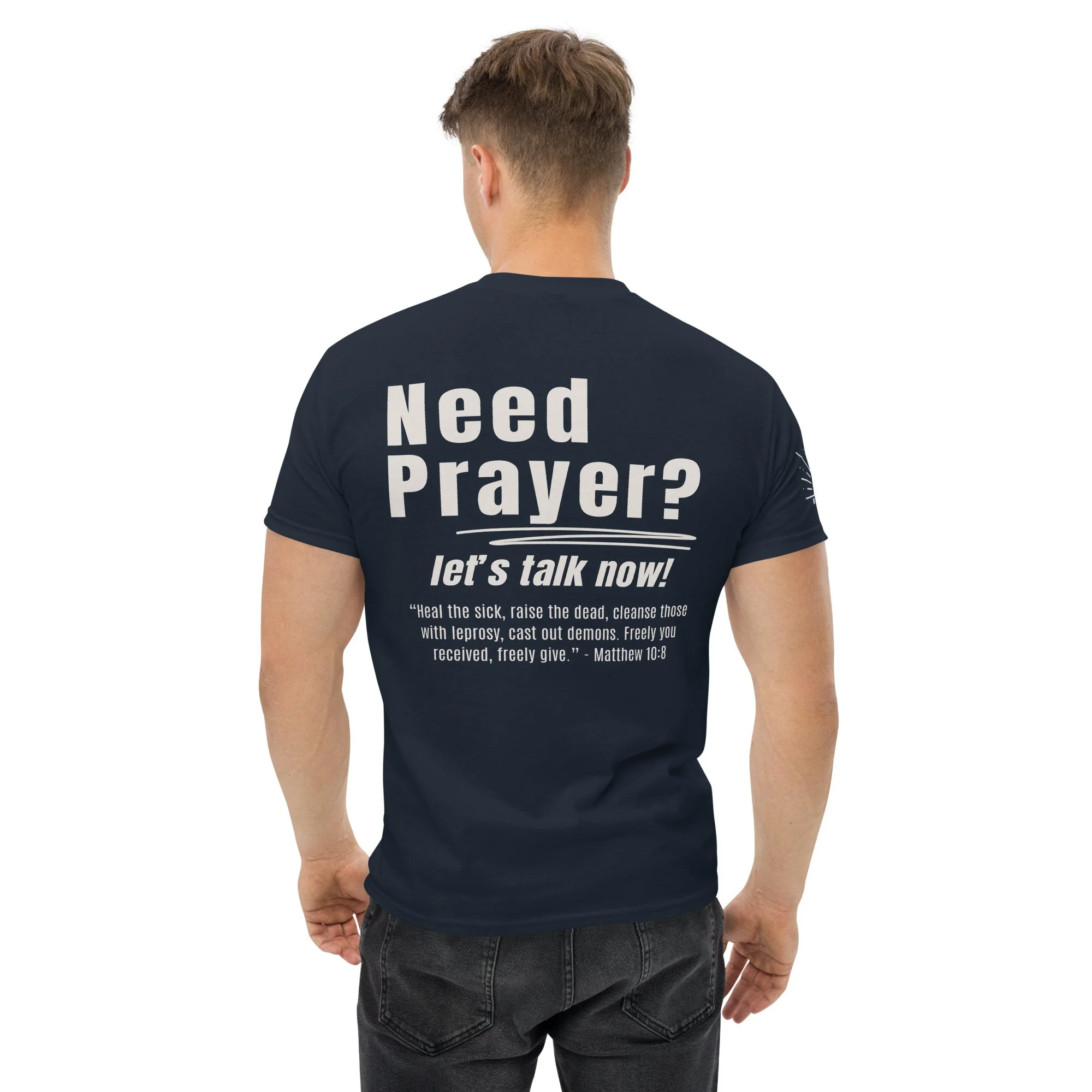 Need Prayer? Tee in Dark Colors