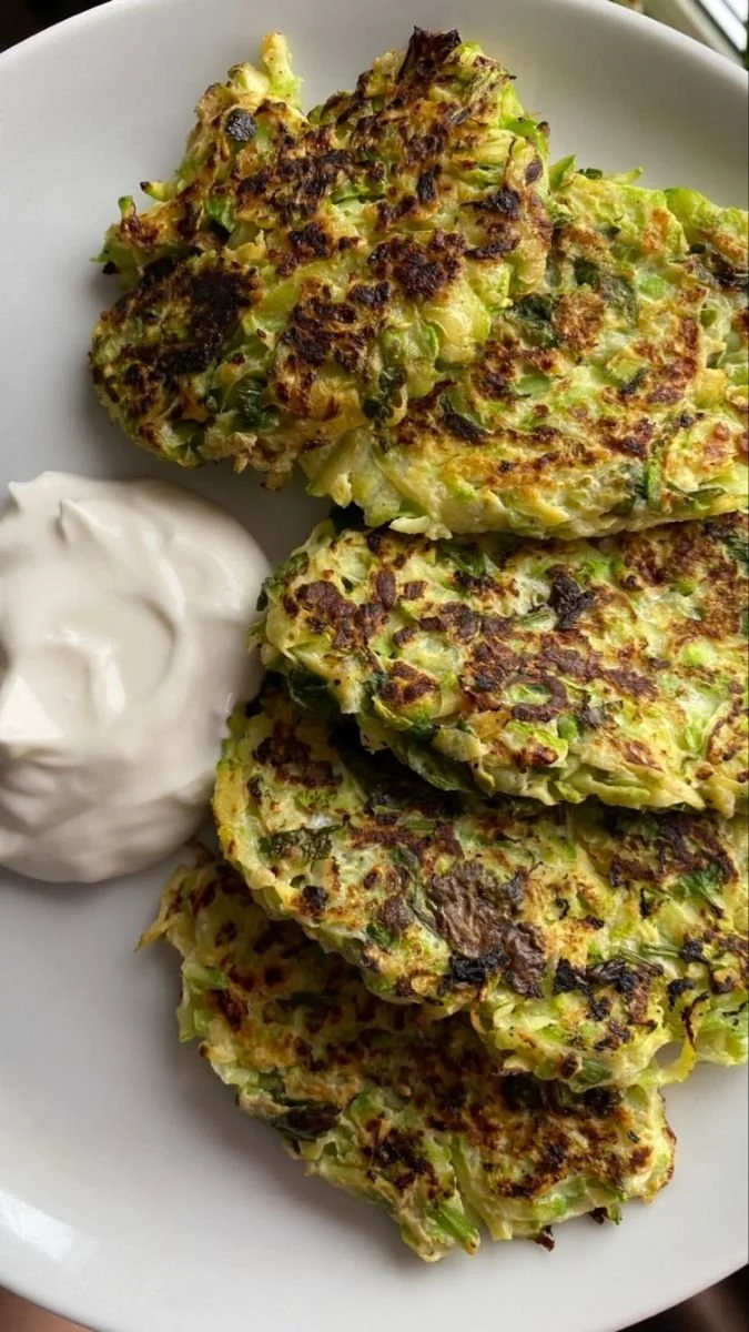 Healthy Herby Courgette Fritters
