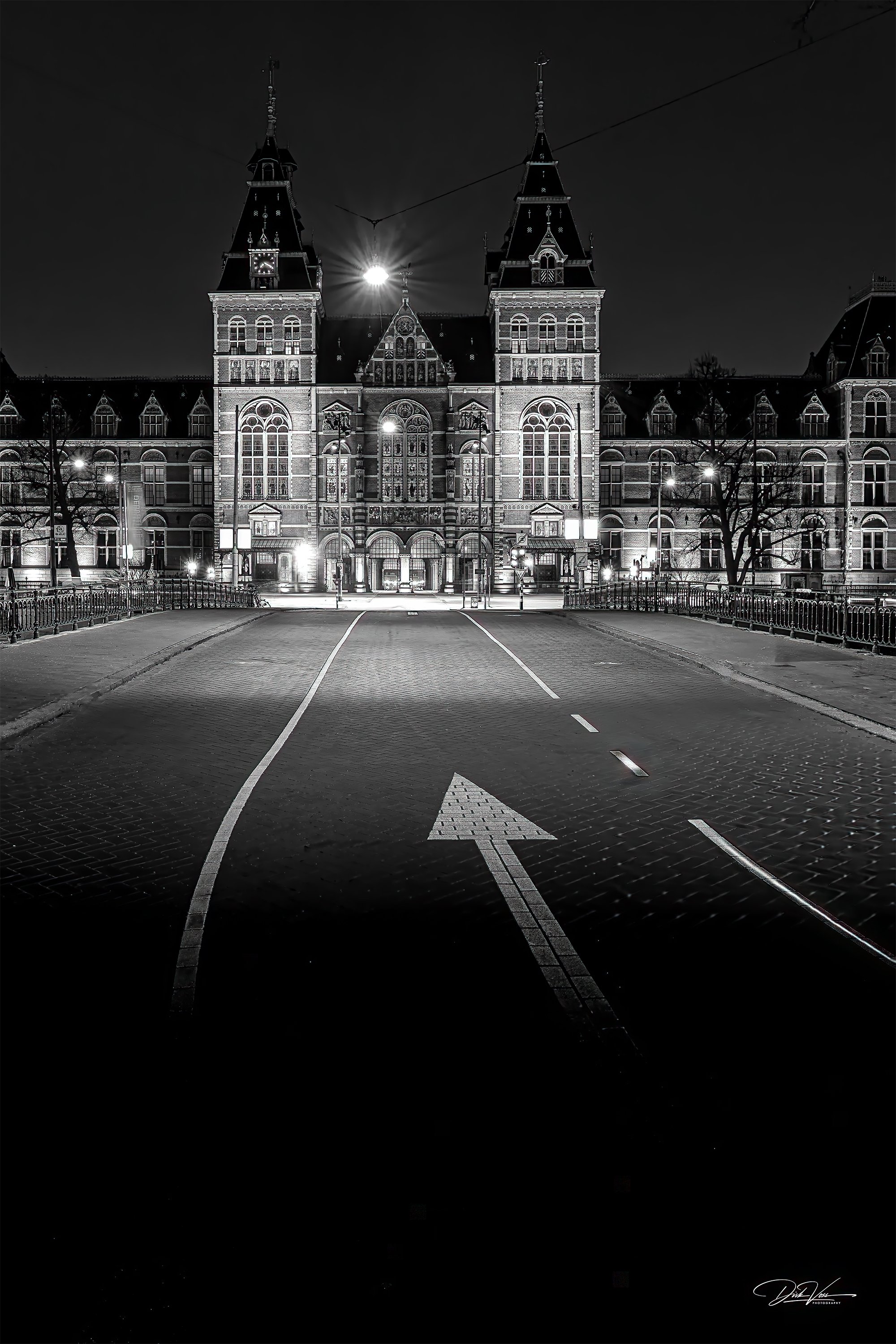 Vorderseite des Rijksmuseum in Amsterdam