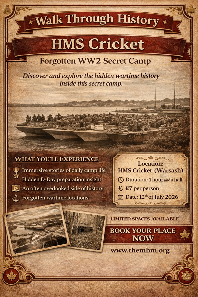 HMS Cricket War Walk