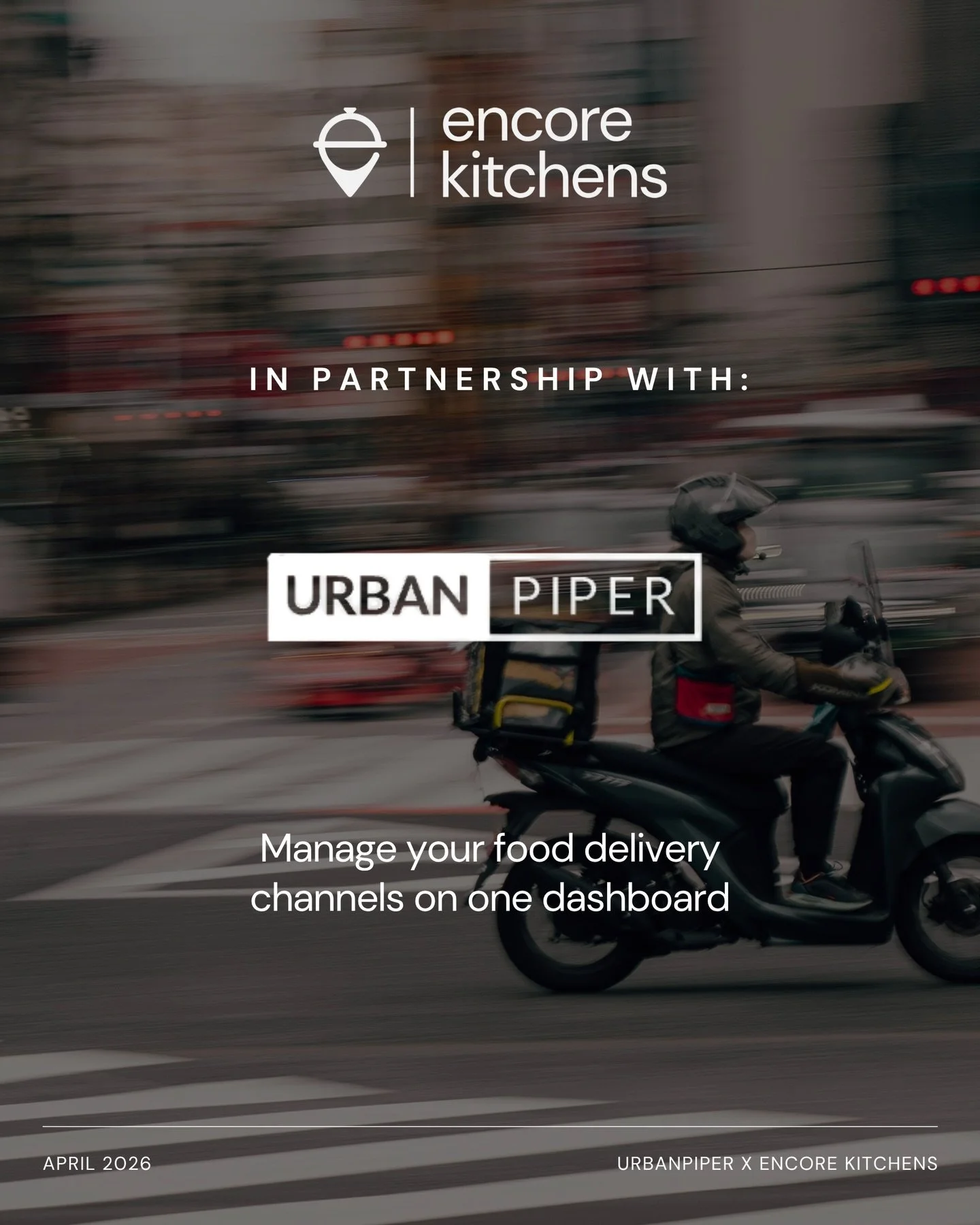 Running a kitchen is hard enough... managing multiple delivery platforms shouldn&rsquo;t be.

That&rsquo;s why we&rsquo;ve partnered with UrbanPiper &mdash; one of the best in the game when it comes to streamlining your delivery operations.

No more 