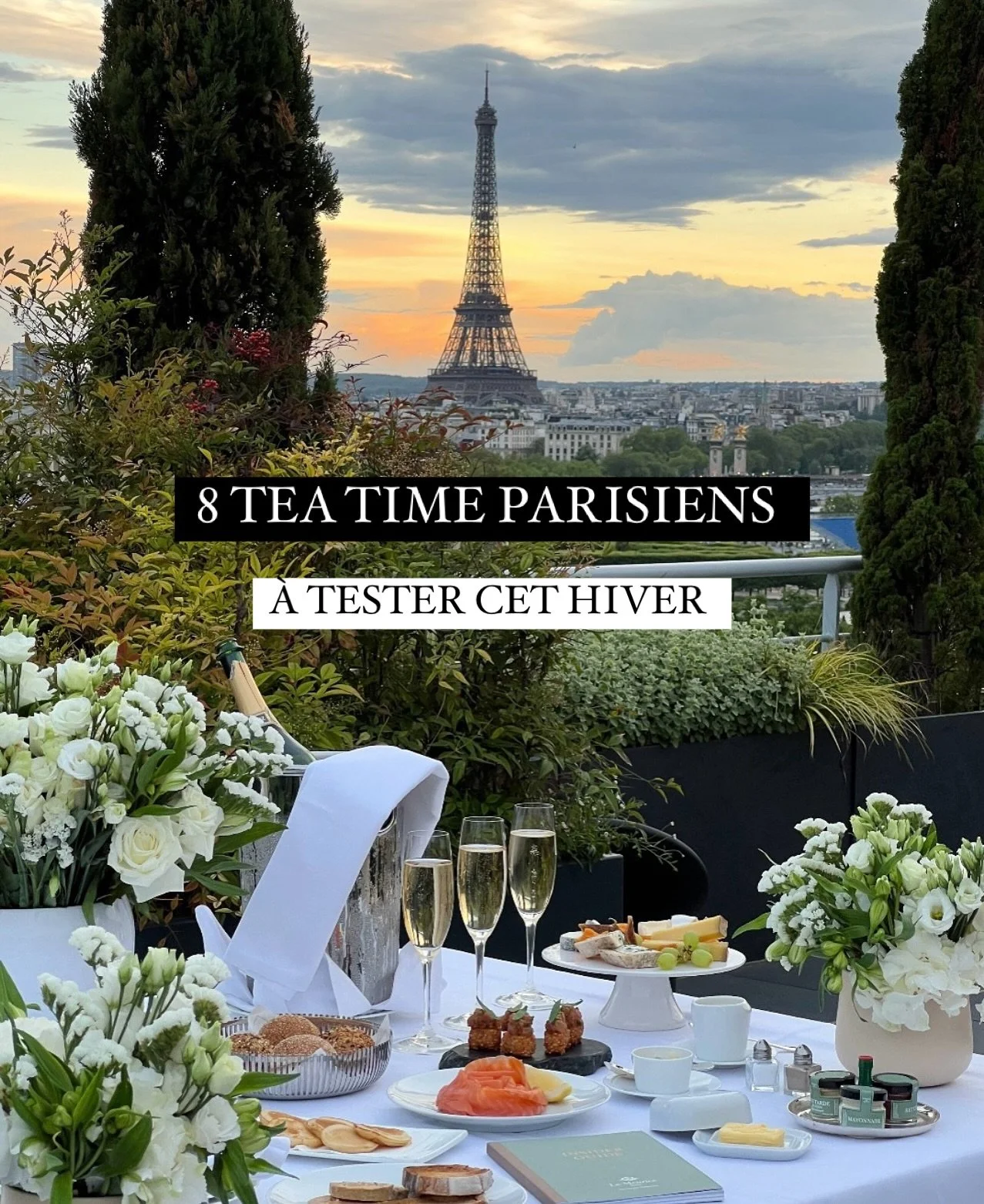 8 Tea Time Parisiens &agrave; tester cet hiver ✨☕️