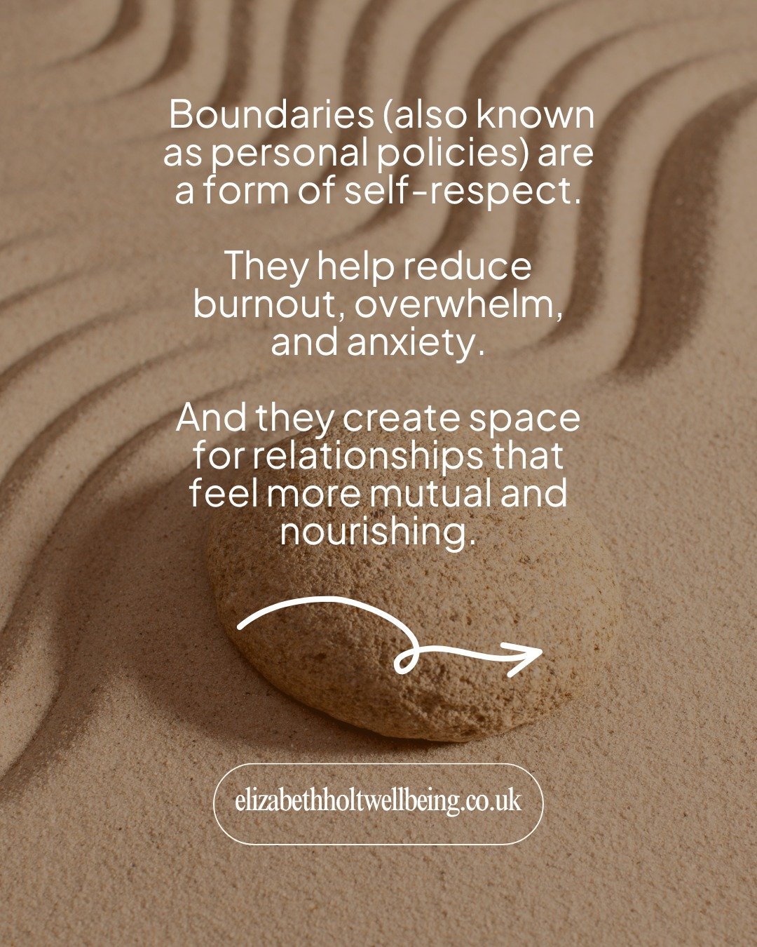 Boundaries aren&rsquo;t about shutting people out, they&rsquo;re about inviting yourself back in.

If you find it hard to say &quot;no&quot;, or you constantly put your own needs last, you&rsquo;re not alone.

Boundaries can feel uncomfortable, espec