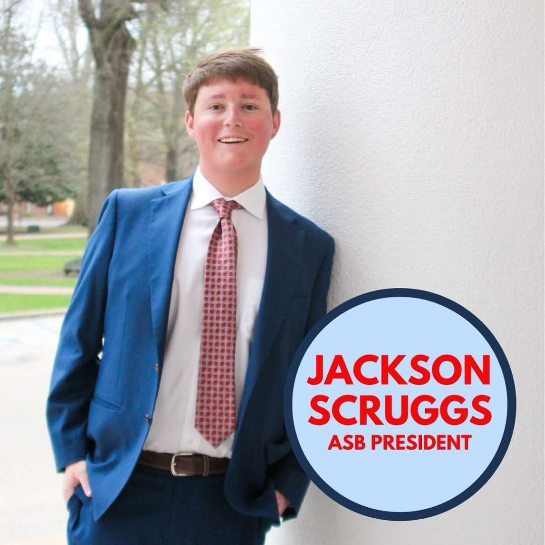 Please join us in supporting @jackson_scruggs for ASB Student Body President!
