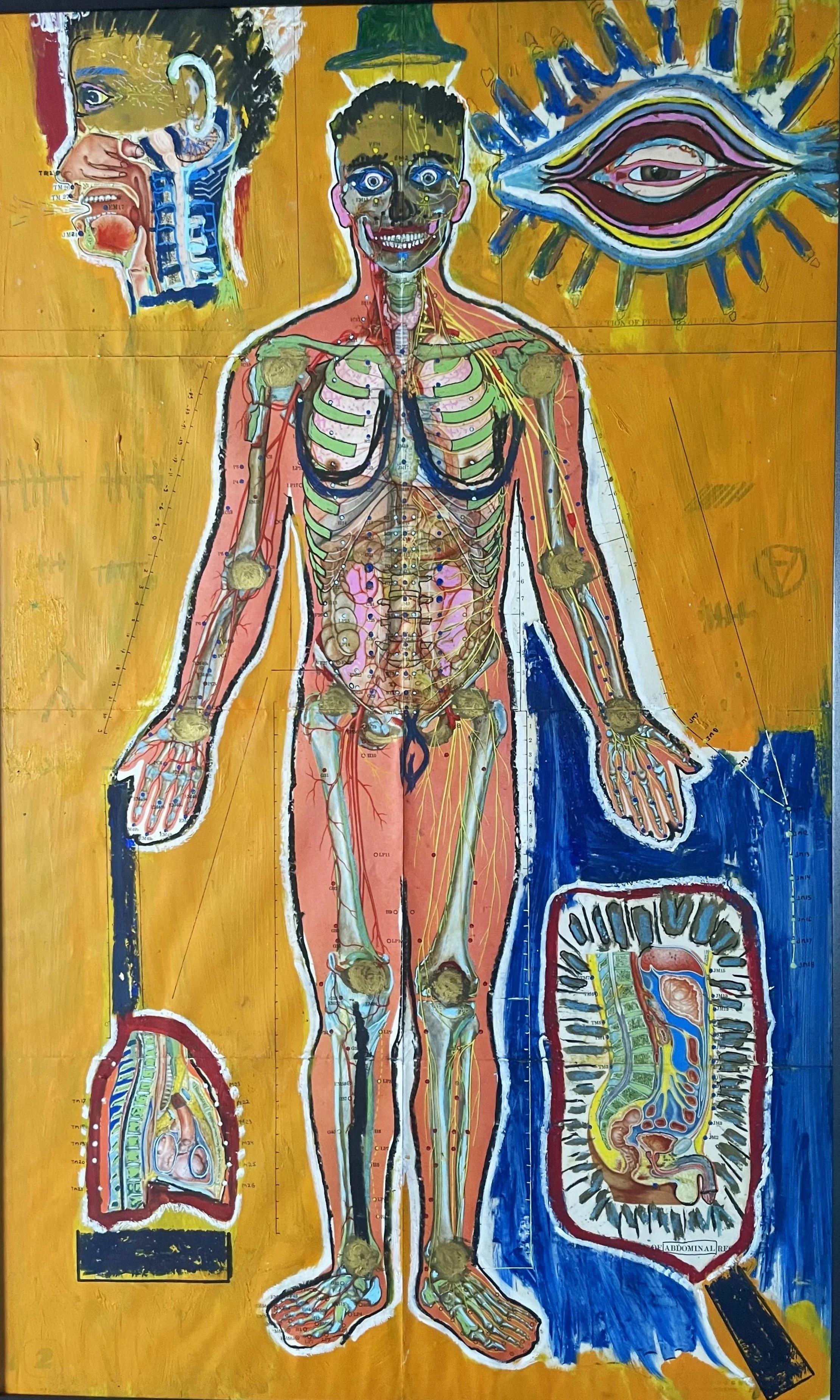 Body electric #1,  25.5" x 41.5" , 1996