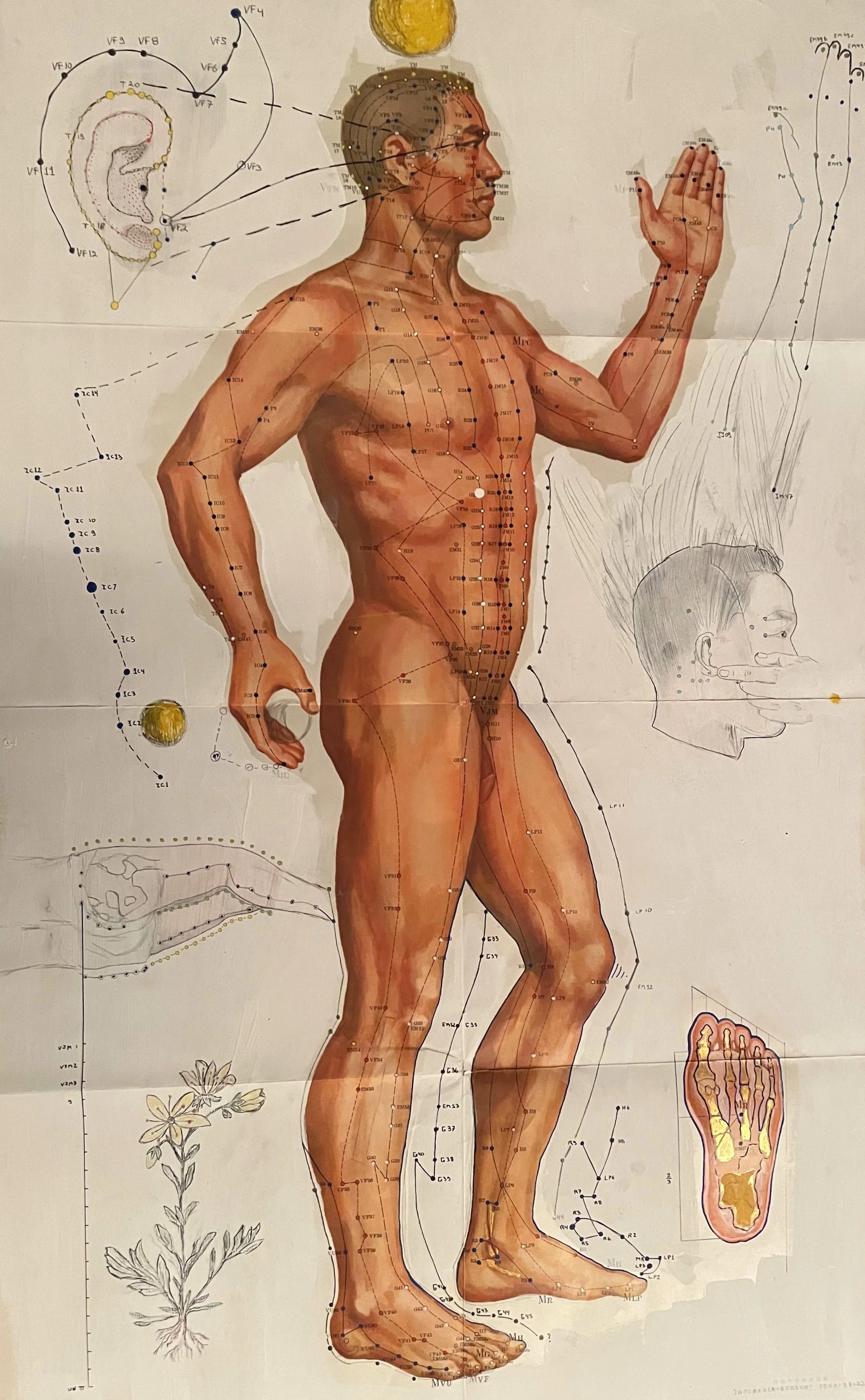 Body electric #6, 25.5" x 41.5" , 1996