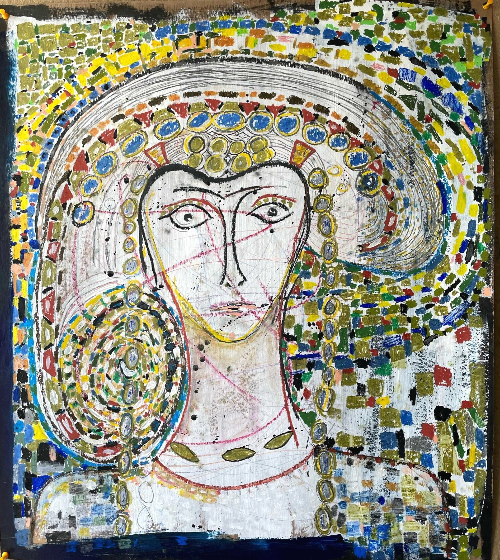 Yasmina,  28" x 30" , 2022